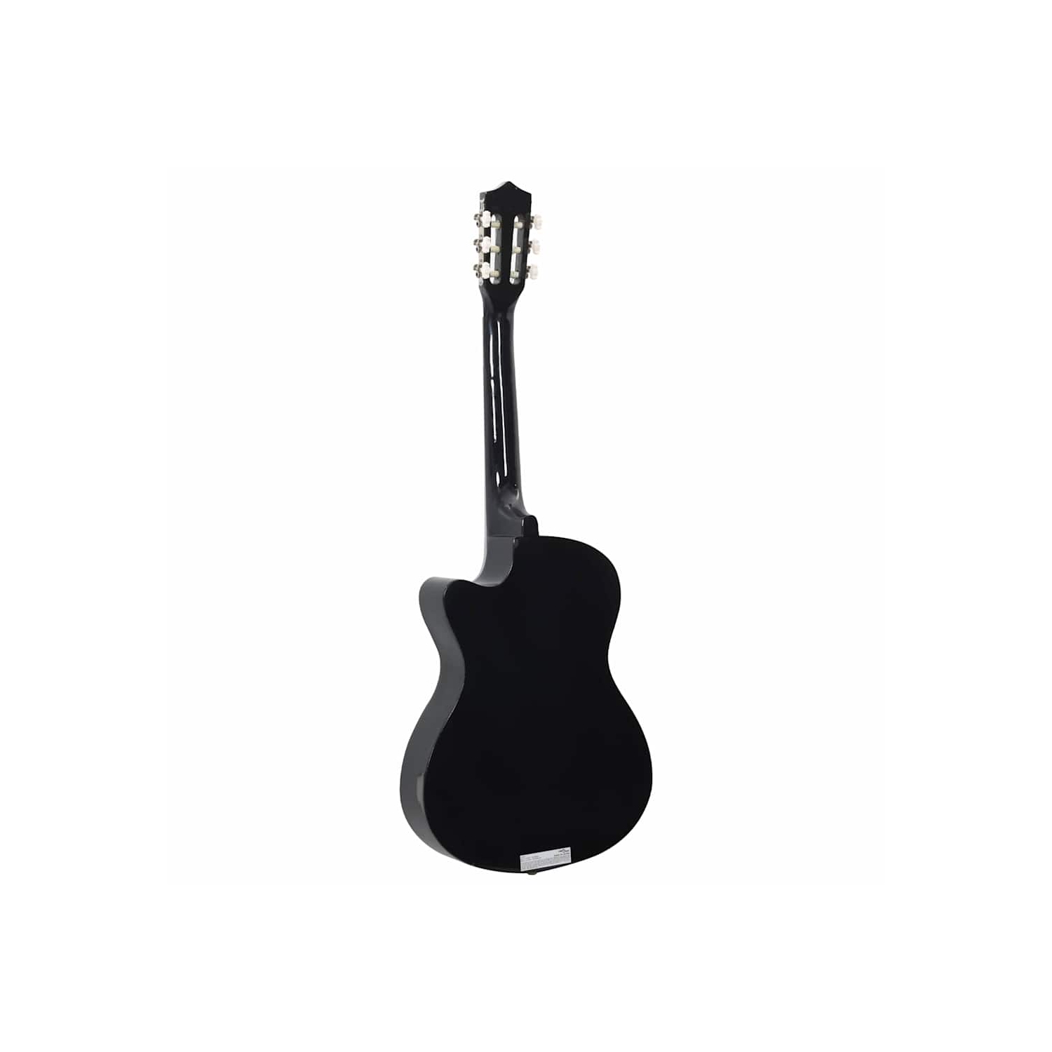 Guitare pan coupé style Western classique avec 6 cordes noir 38 po VidaXL