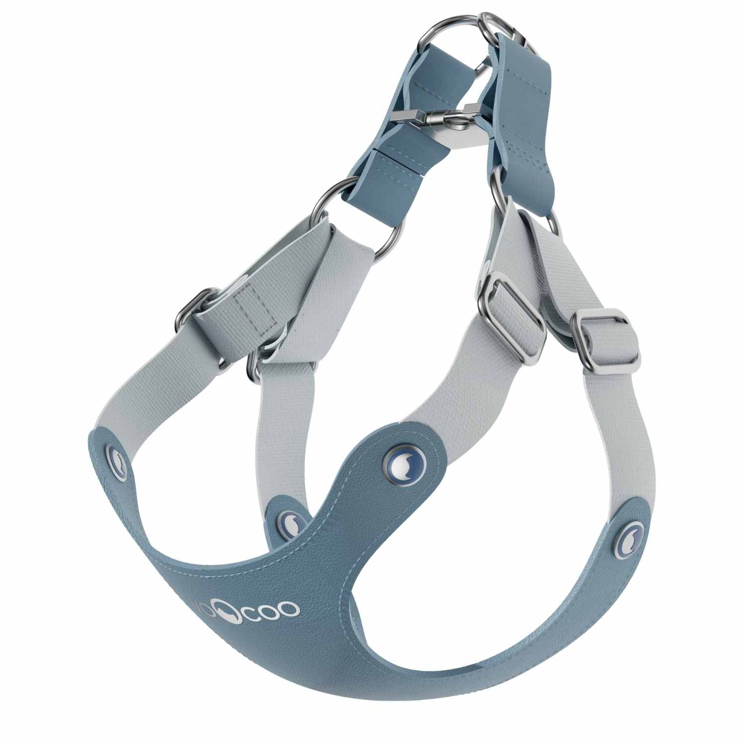 Harnais pour chien VOOCOO avec laisse en métal M