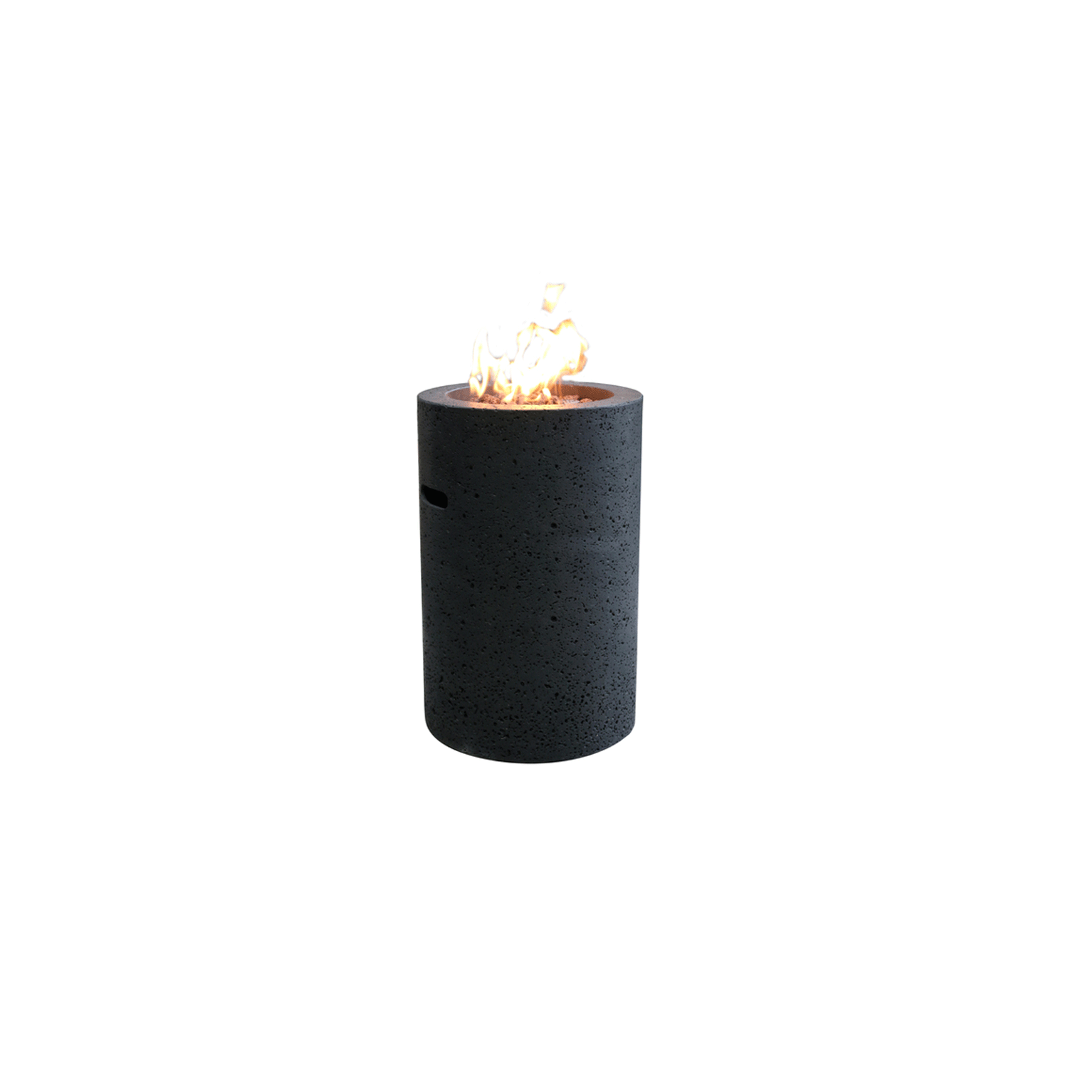 18 Inch Round Propane Lava Tube Fire Column