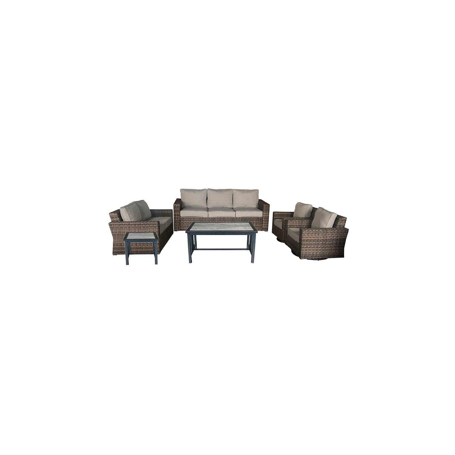 Eaglesford 7 Piece Conversation Set