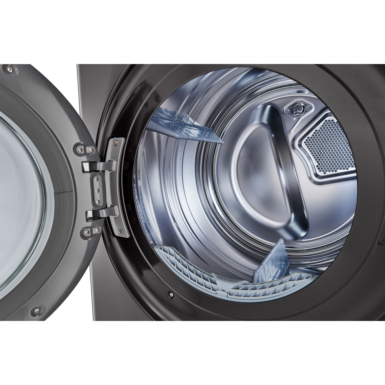 Duo laveuse à vapeur HE de 5,2 pi³ et sécheuse de 7,4 pi³ WashTower de LG - Acier inoxydable noir