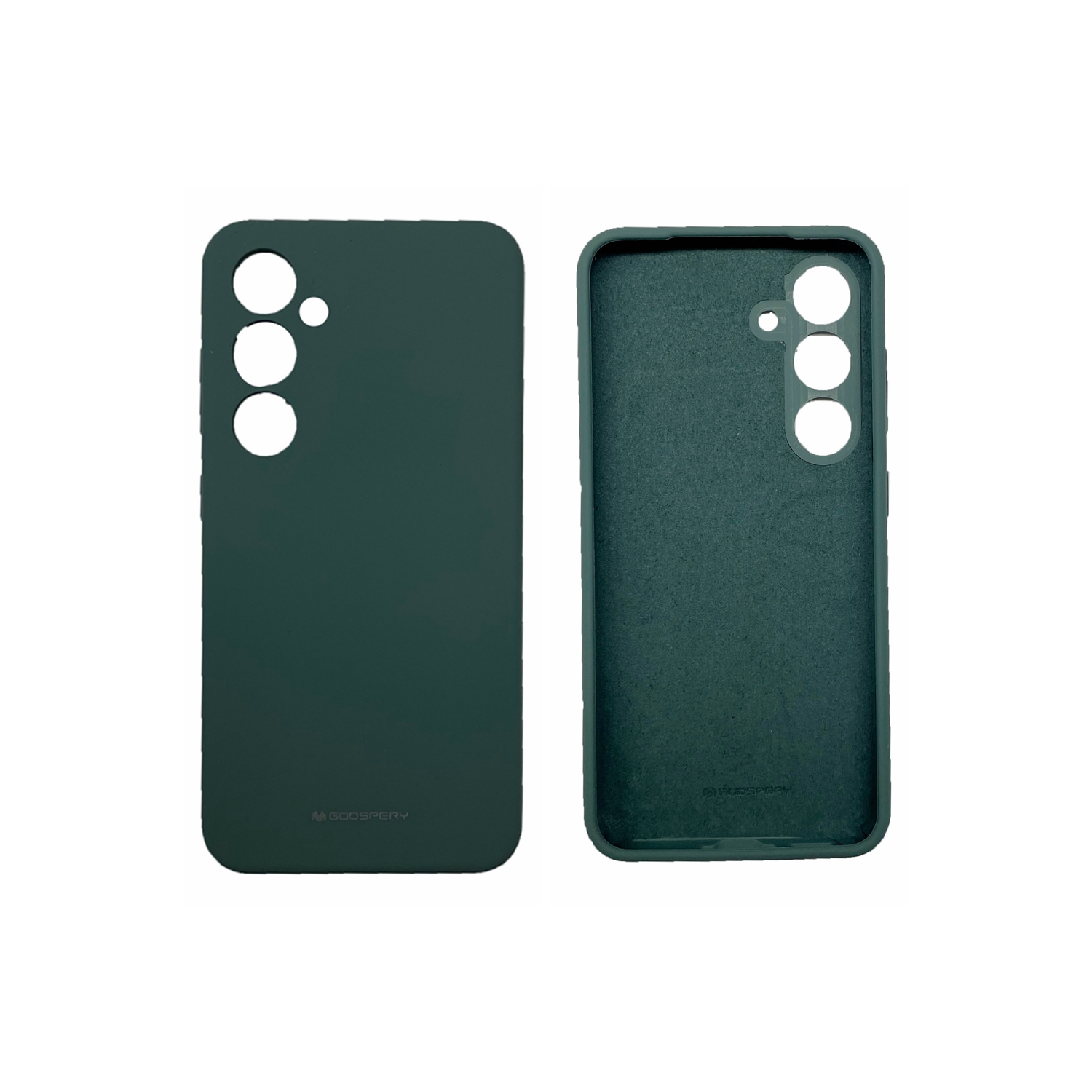 TopSave Goospery Liquid Silicone Gel Rubber Full Body Protection Cover Case For Samsung Galaxy A54 5G 6.4", Green