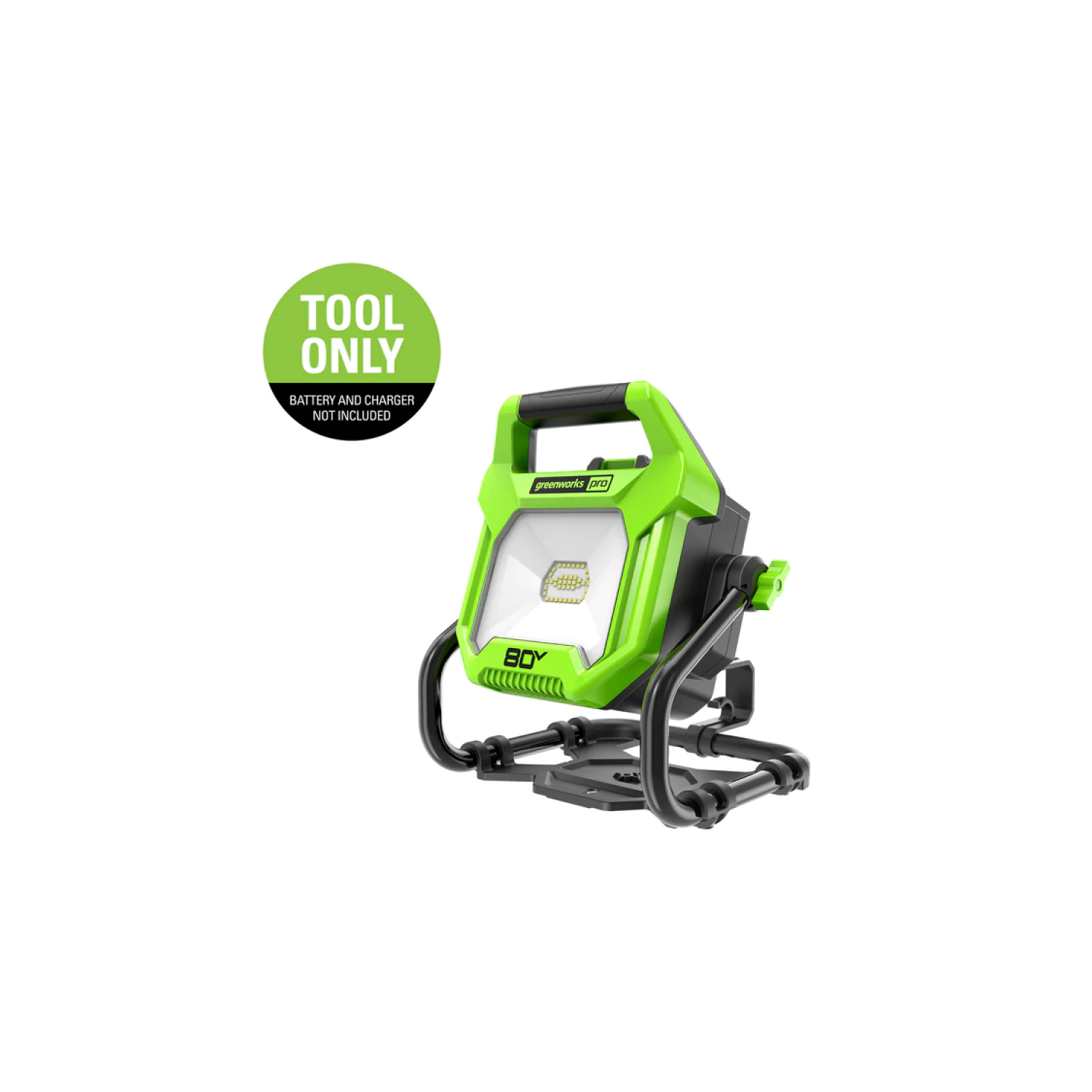 Greenworks 80V AC/DC 2,000 Lumen LED Work Light