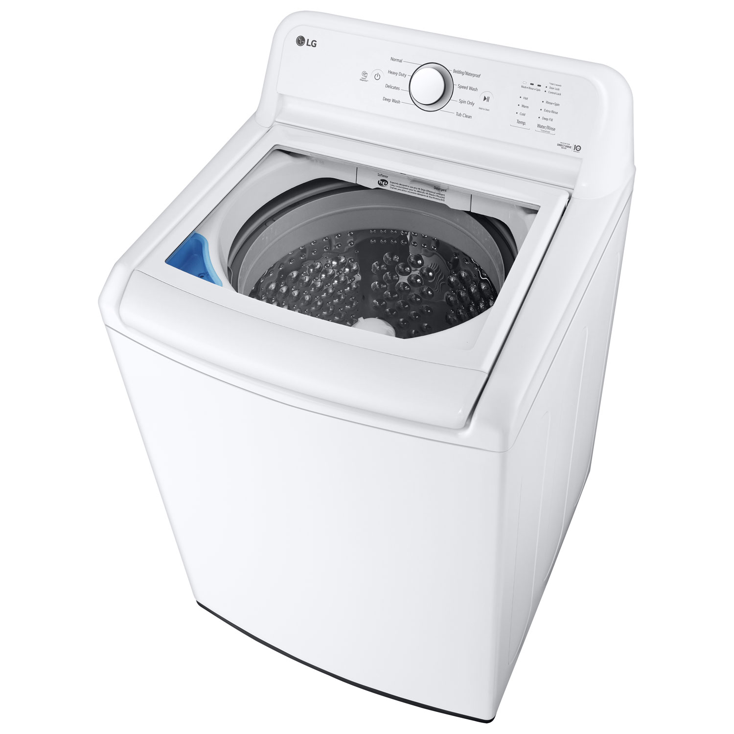 LG 4.8 Cu. Ft. High Efficiency Top Load Washer - White