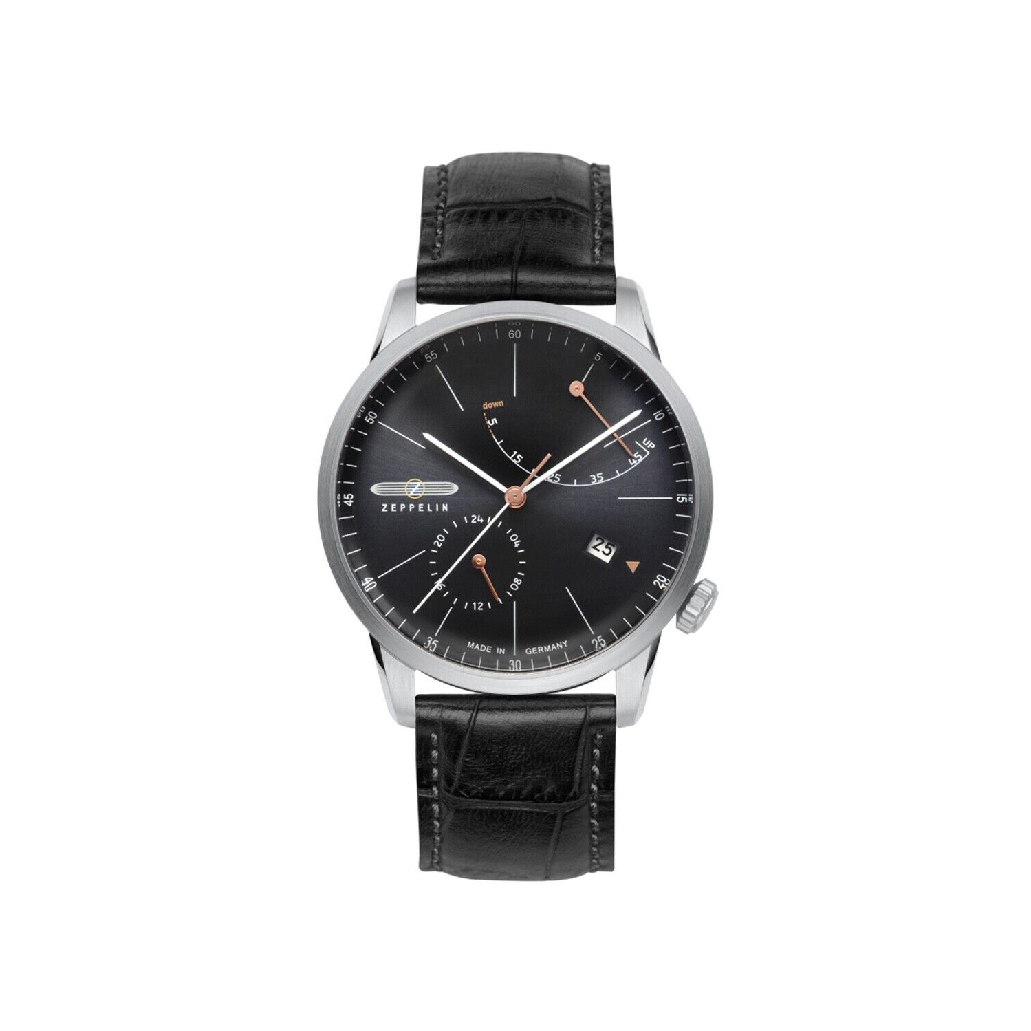 Zeppelin 7366-2 Watch Automatic Power Reserve Indicator Flatline series