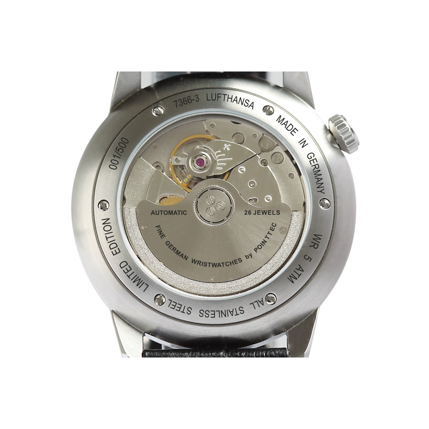 Zeppelin 7366-2 Watch Automatic Power Reserve Indicator Flatline series