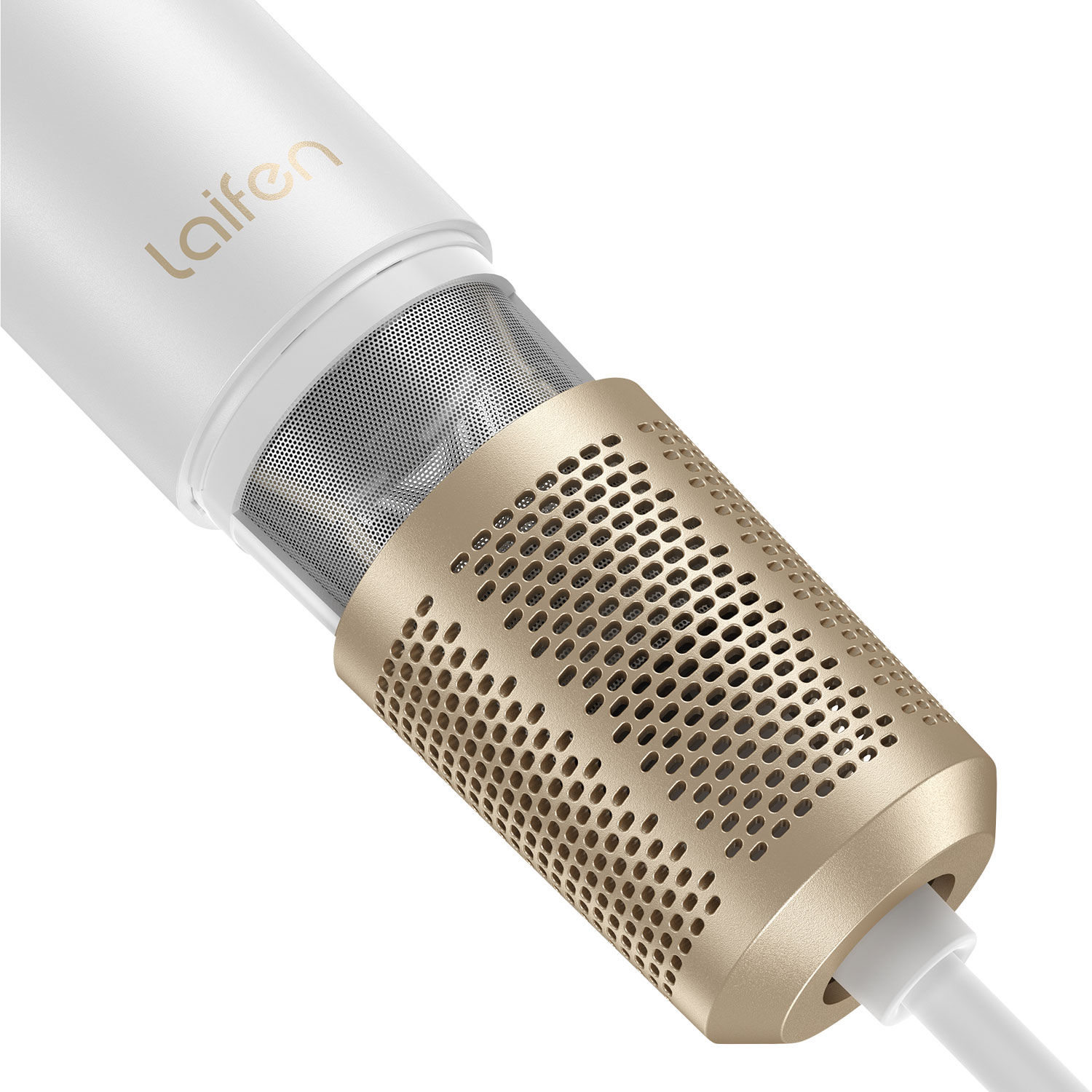Sèche-cheveux haut de gamme Laifen - Blanc doré - Exclusivité Best Buy
