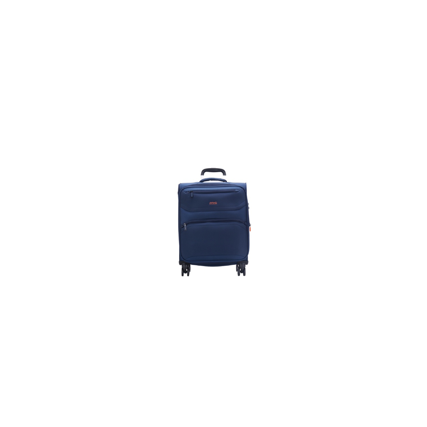 JUMP Soft-Sided with 4-Wheels, Ultra-Light, Anti-Theft Zippers & Expandable, Carry-On Luggage