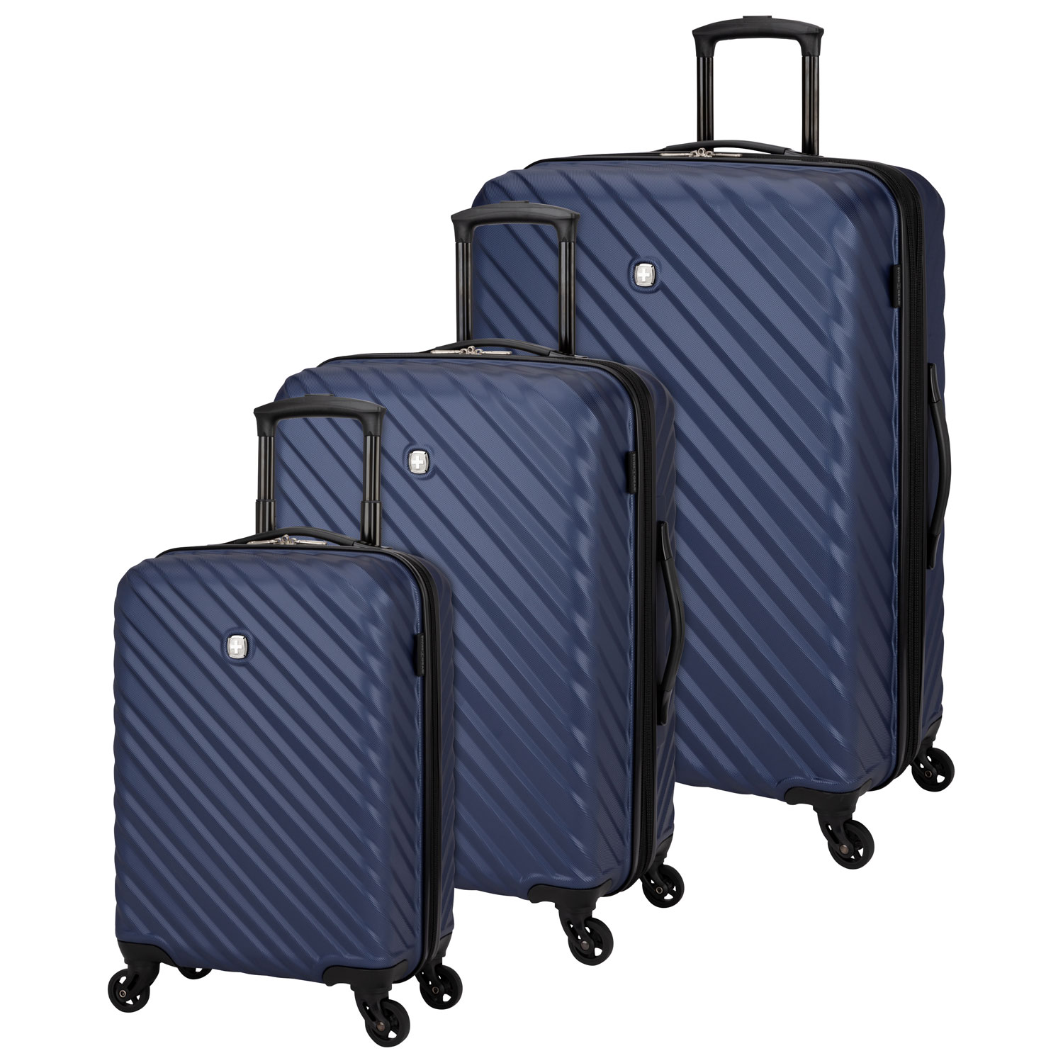 SWISSGEAR Mod 3-Piece Hard Side Expandable Luggage Set - Midnight