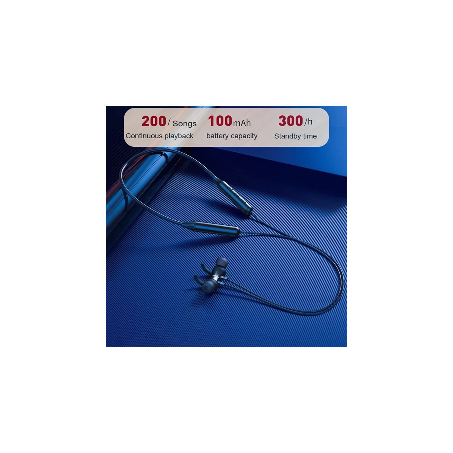 Casque d’écoute sans fil SuperShield, écouteurs bouton Bluetooth 5.0, écouteurs-boutons stéréo haute fidélité pour la course, la conduite et le vélo