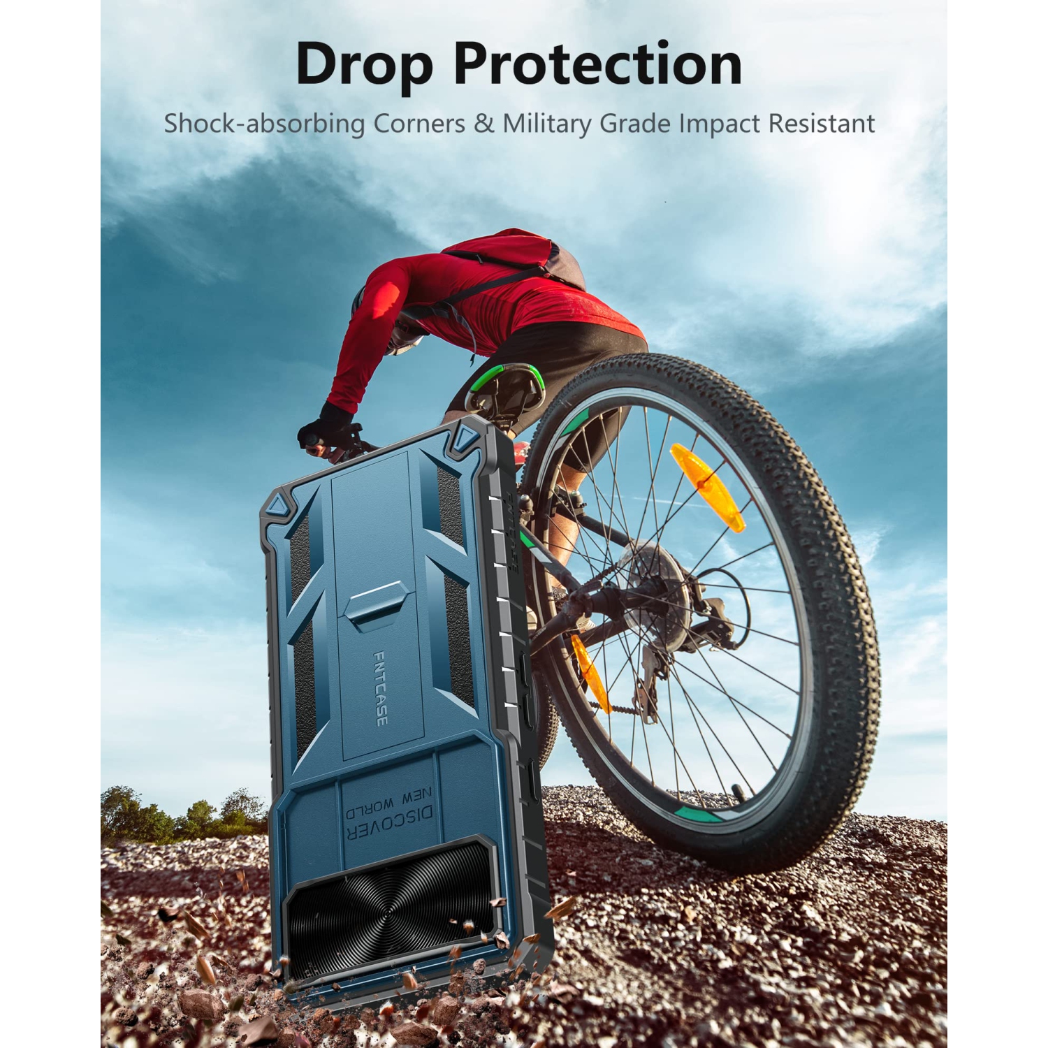 Étui pour Pixel 7a de Google : Étui protecteur robuste pour téléphone, protection antichoc, TPU hybride, résistant aux chutes, étui rigide robuste