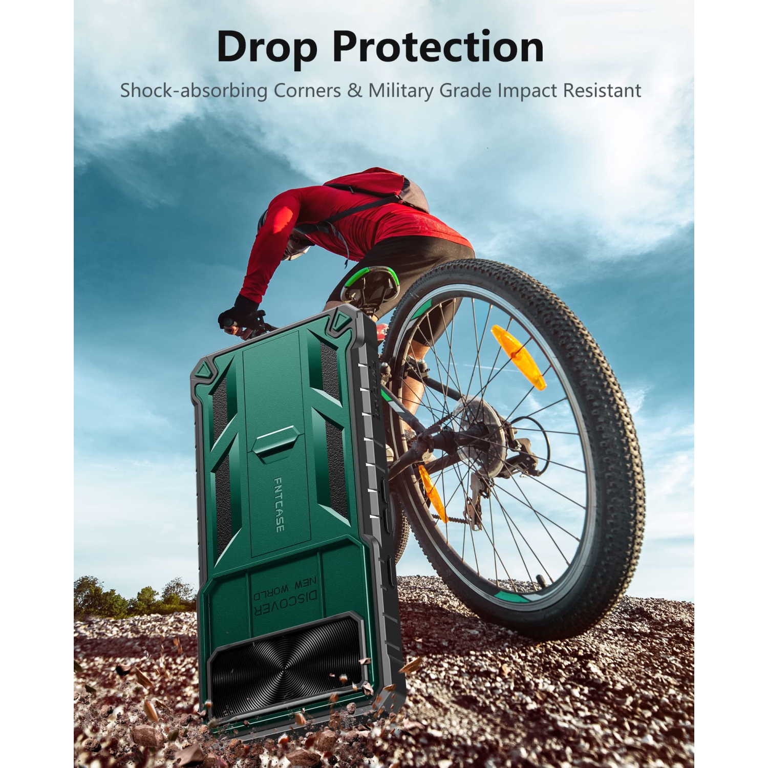 Étui pour Pixel 7a de Google : Étui protecteur robuste pour téléphone, protection antichoc, TPU hybride, résistant aux chutes, étui rigide robuste