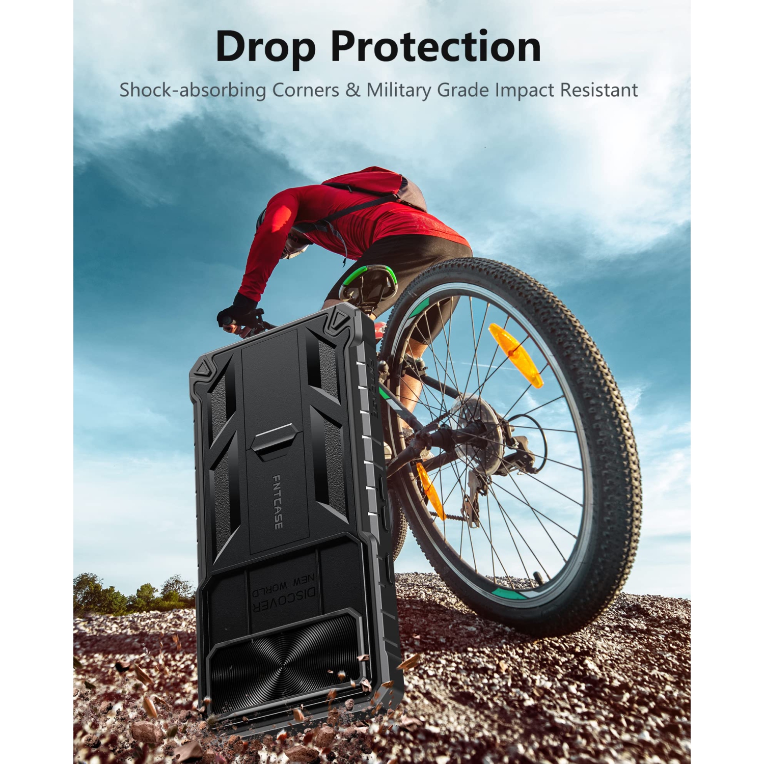 Étui pour Pixel 7a de Google : Étui protecteur robuste pour téléphone, protection antichoc, TPU hybride, résistant aux chutes, étui rigide robuste