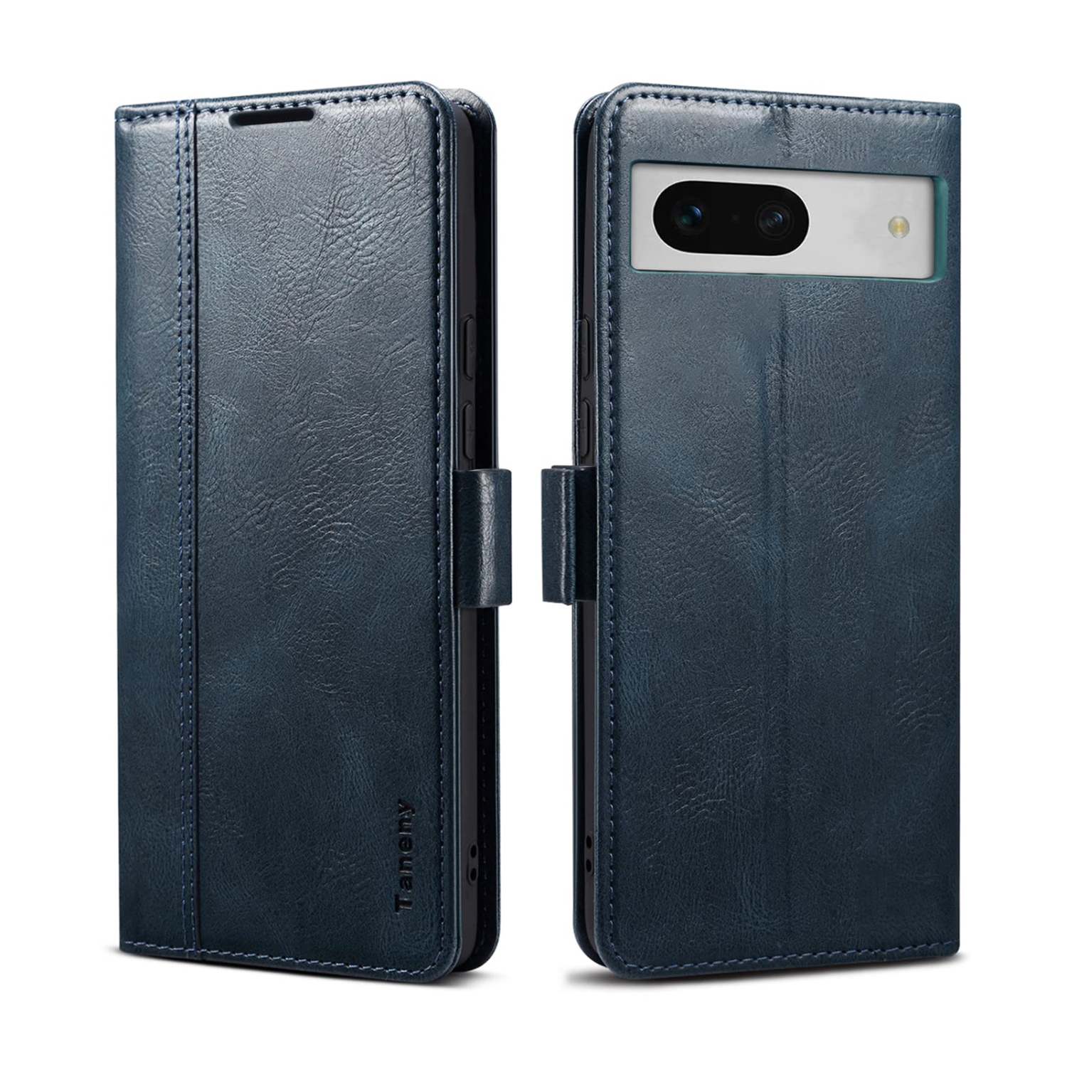 Étui portefeuille cuir polyuréthane luxe pour Pixel 7A de Google, porte-carte anti-RFID béquille magnétique rabat/antichoc pour Pixel 7A de Google