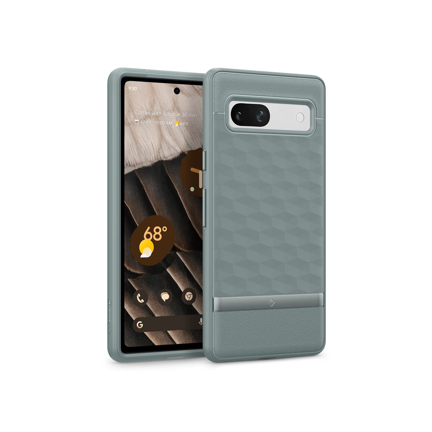 Google Pixel 7a case 5G Military Grade Drop Tested Enhanced Ergonomic Design Case - Sage Green