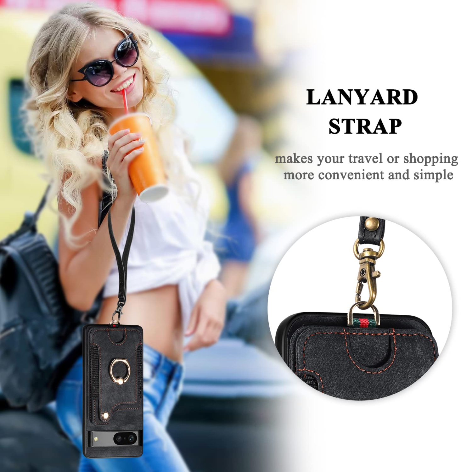 Étui portefeuille 7A Piexl de Google