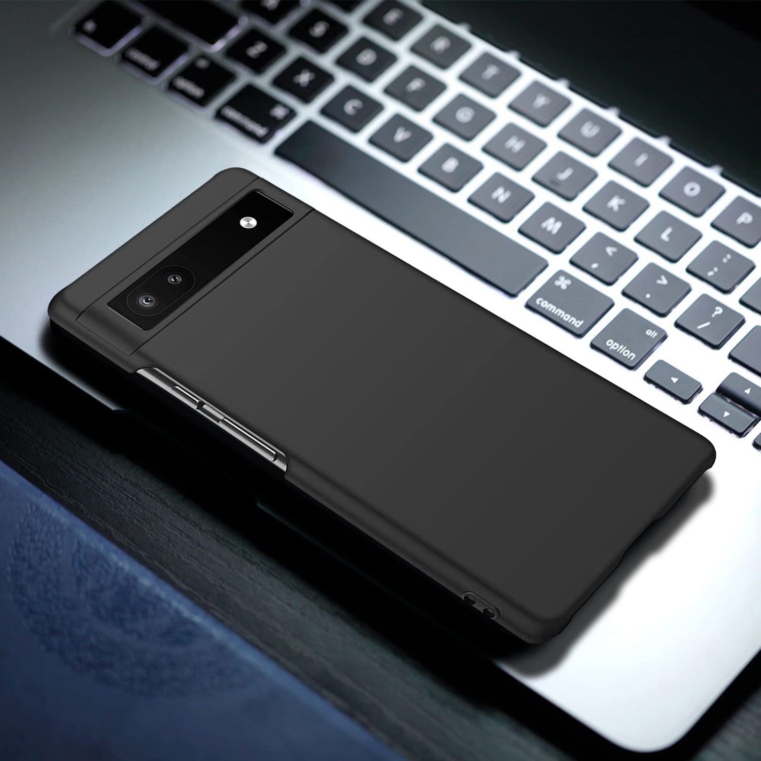 Étui pour Pixel 7A de Google, coque arrière mince rigide, texture mate, antichoc, étui, lecteur d’empreintes digitales, Pixel 7A 5G de Google