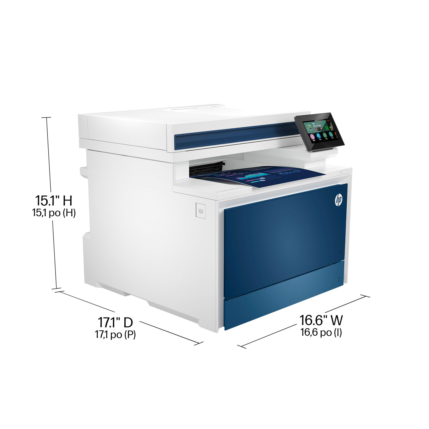 HP LaserJet Pro 4301DW Colour Wireless All-In-One Laser Printer
