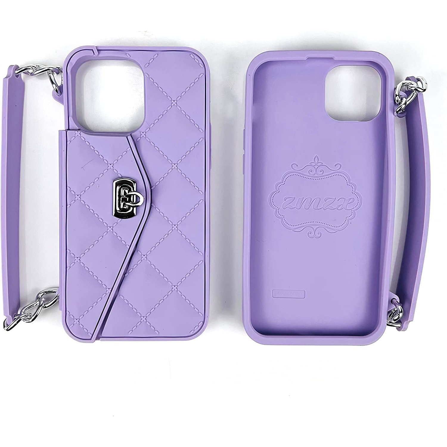 Yodha sans fil compatible avec l’étui portefeuille iPhone 14 avec étui porte-cartes/porte-billets porte-cartes folio à rabat avec dragonne