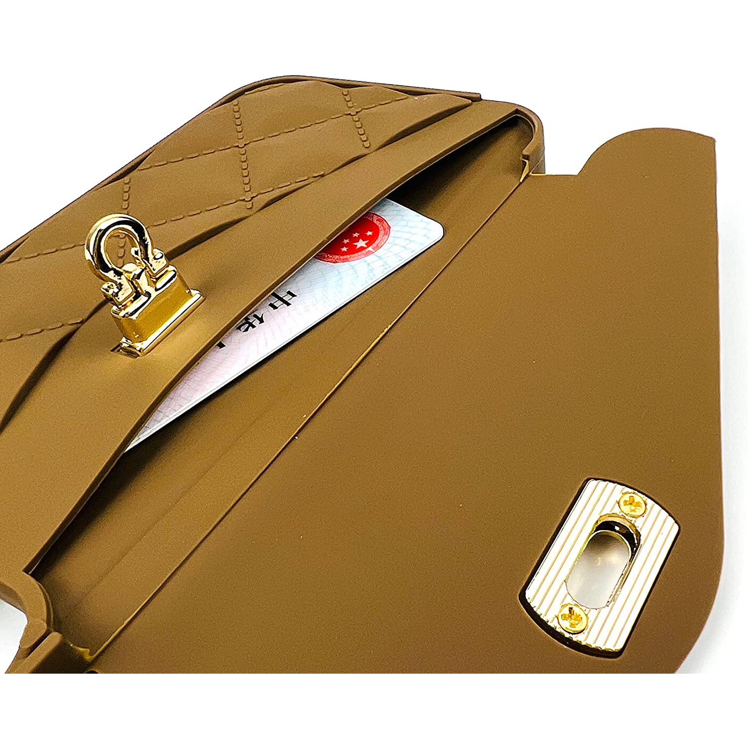 Yodha sans fil compatible avec l’étui portefeuille iPhone 14 avec étui porte-cartes/porte-billets porte-cartes folio à rabat avec dragonne