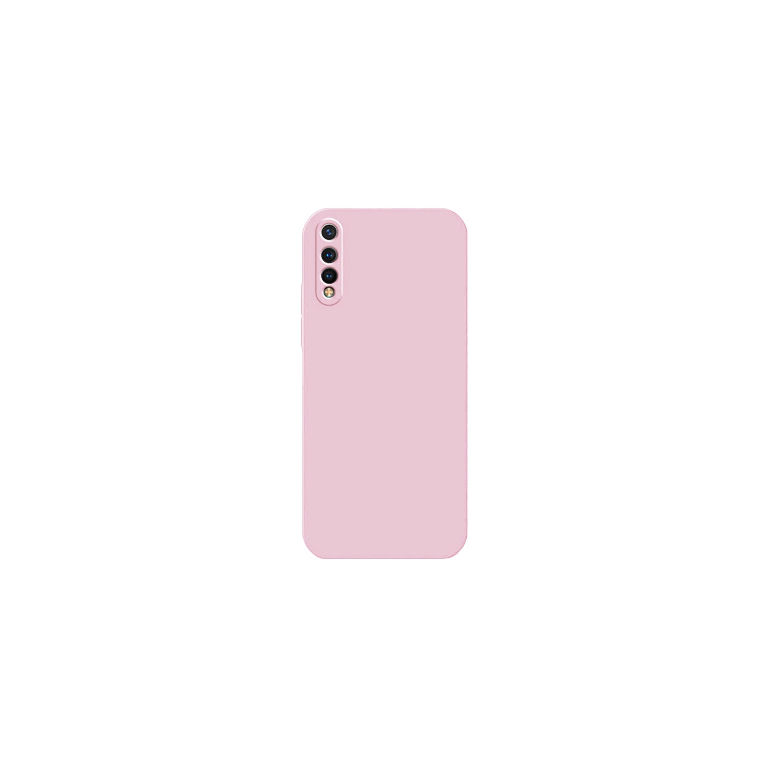 PANDACO Soft Shell Matte Pink Case for Samsung Galaxy A50