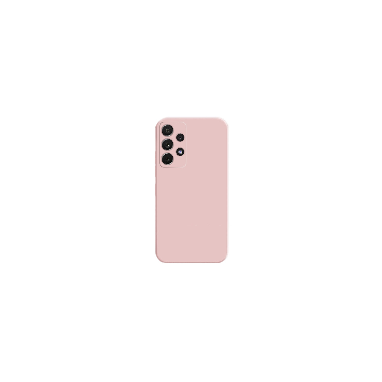 PANDACO Soft Shell Matte Pink Case for Samsung Galaxy A52