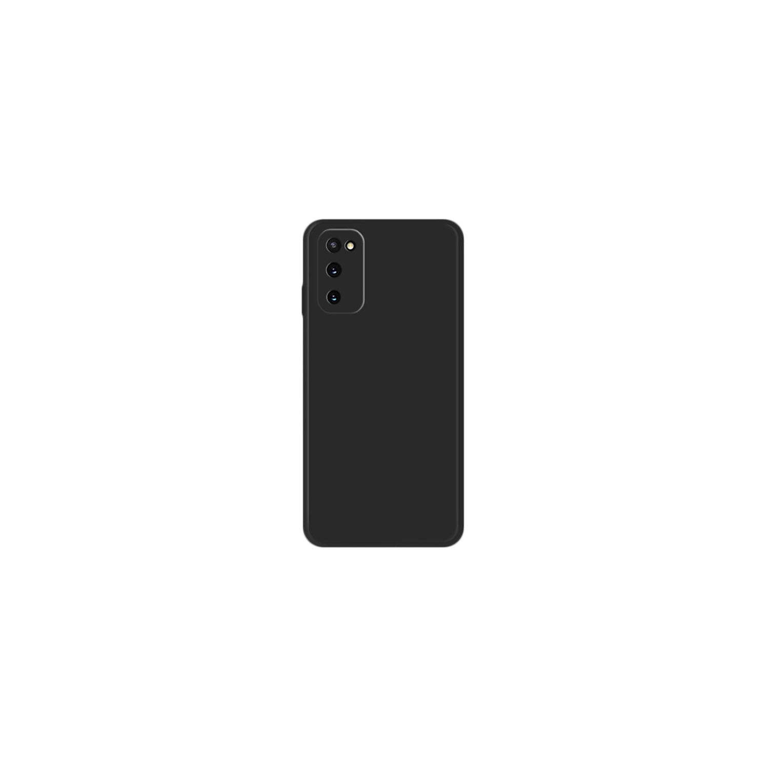 PANDACO Soft Shell Matte Black Case for Samsung Galaxy S20 FE