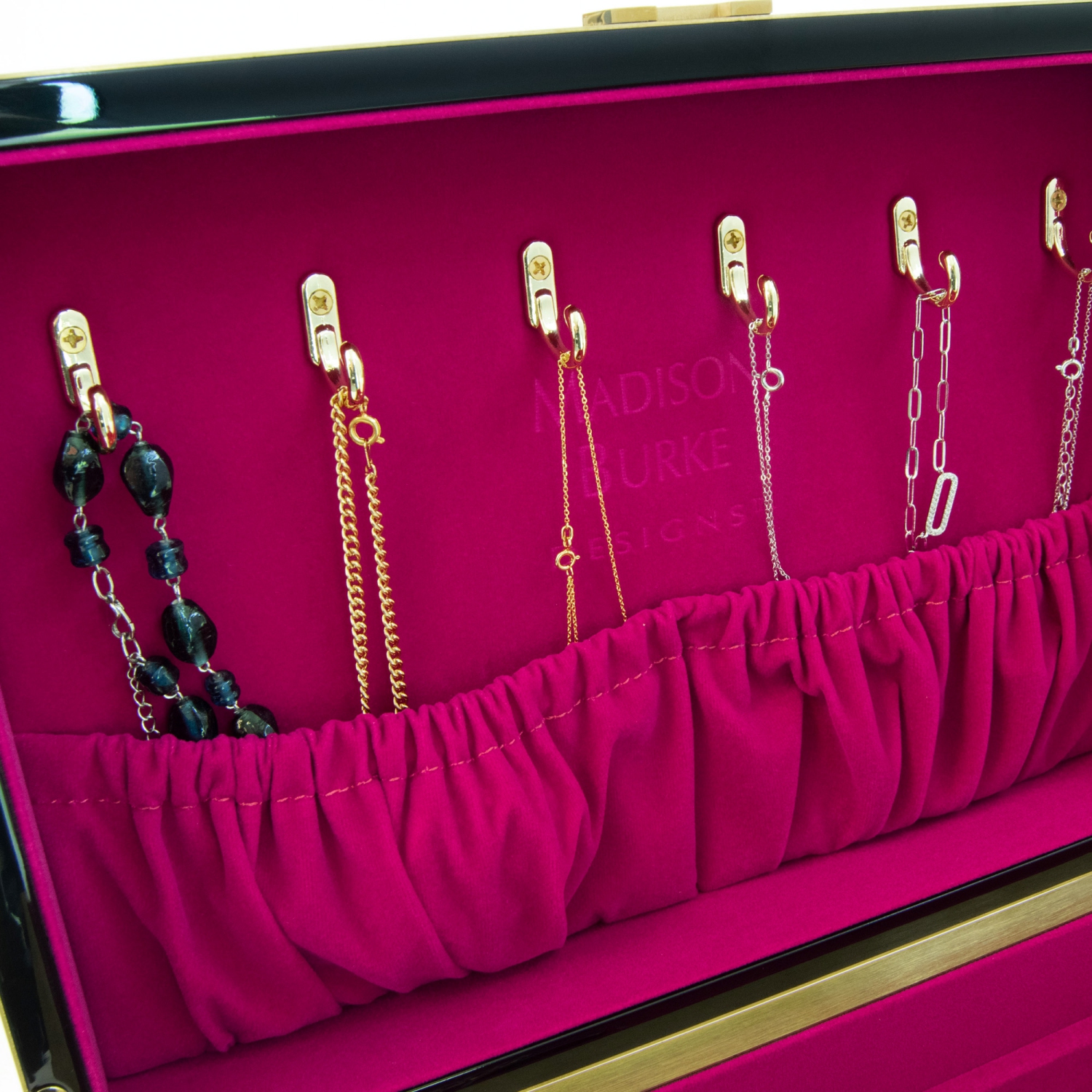 Mele and Co Madison Burke London Lacquer Jewellery Box