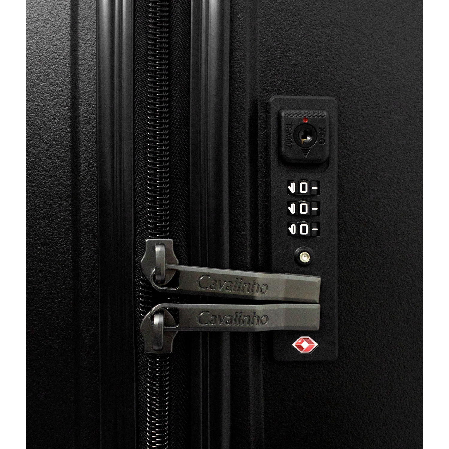 Cavalinho Colorful Check-in Hardside 24" Luggage - Black