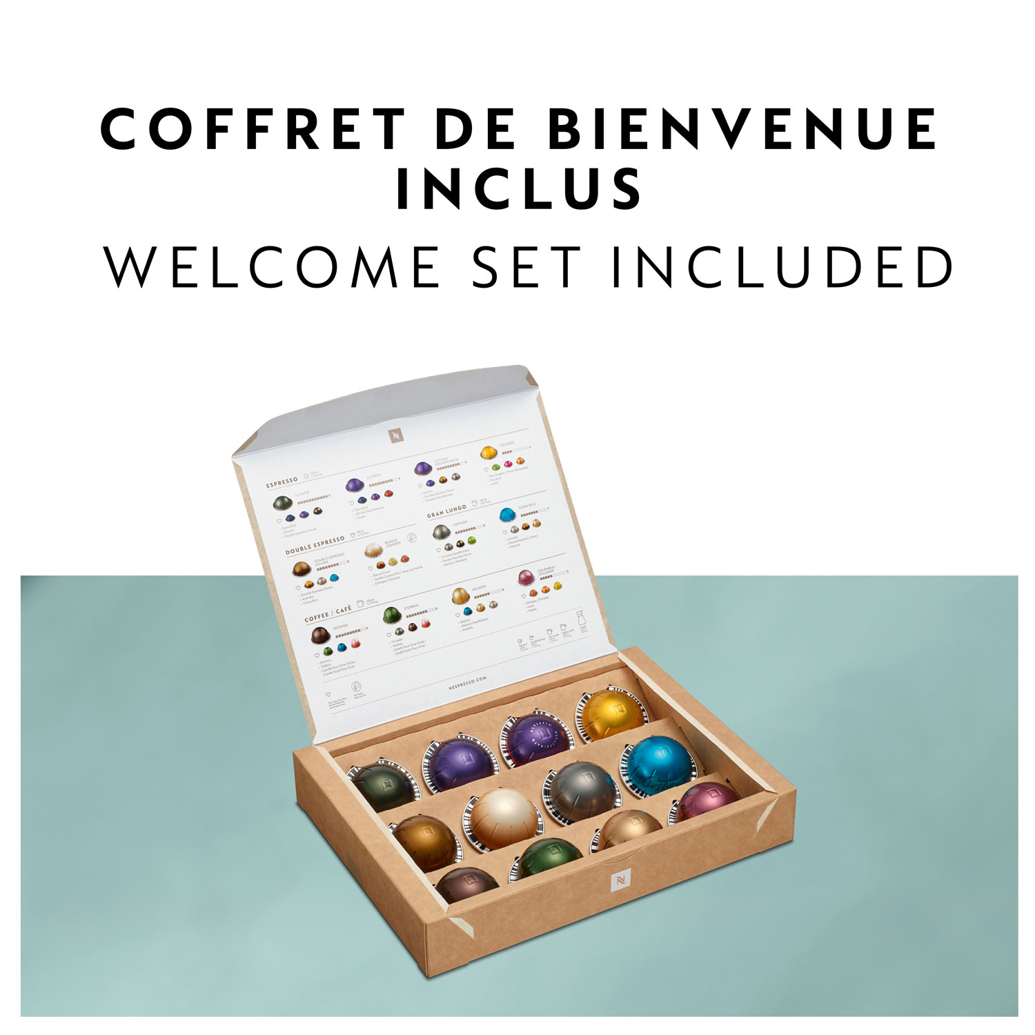 Nespresso Vertuo Pop+ Coffee & Espresso Machine by De'Longhi - Liquorice Black