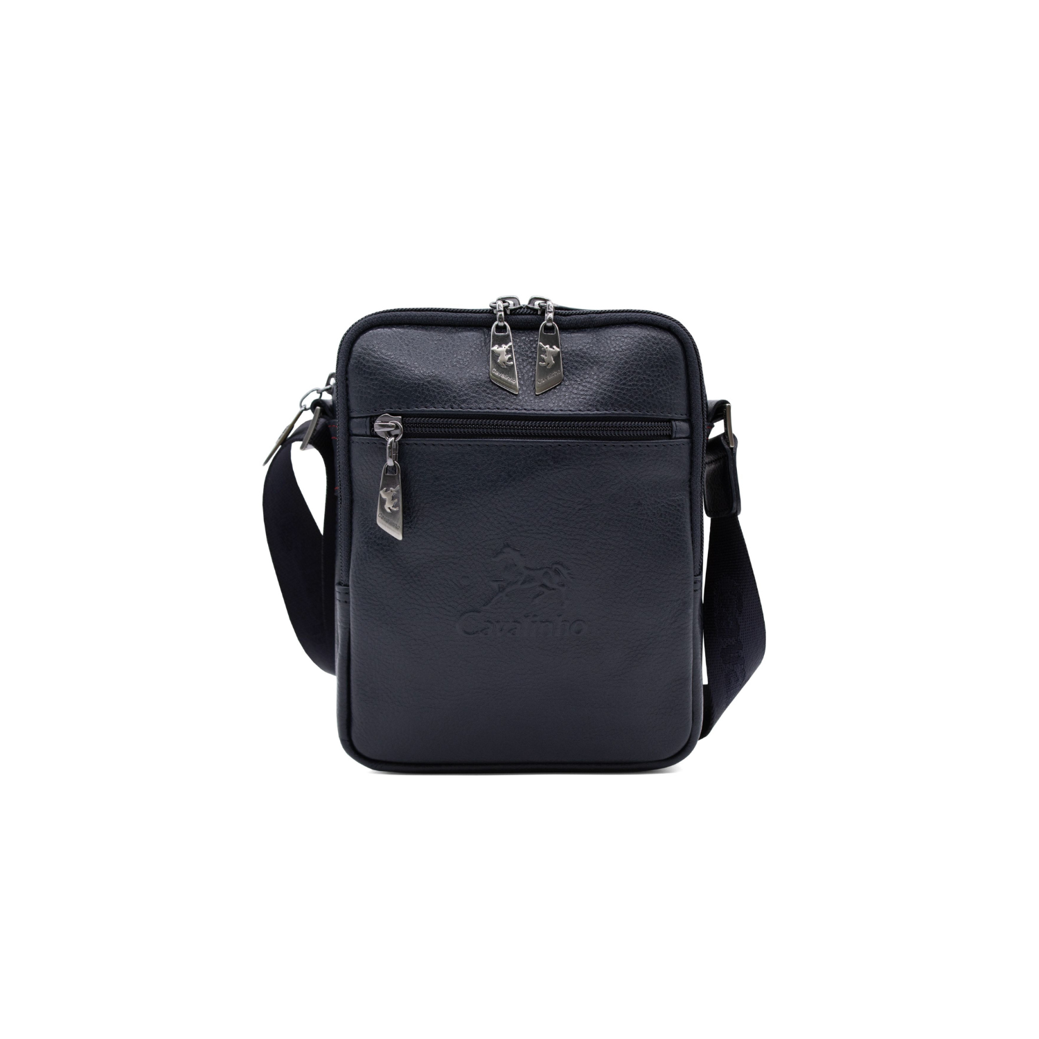 Sac à bandoulière en cuir Sailor Traveler de Cavalinho - Bleu marine