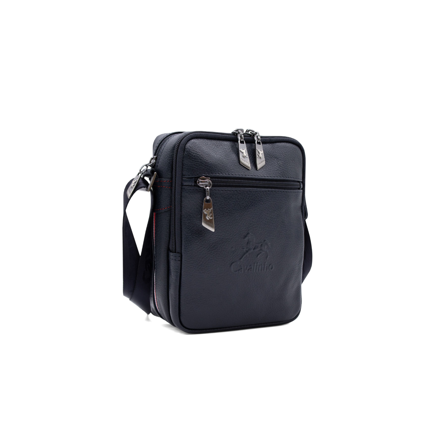 Sac à bandoulière en cuir Sailor Traveler de Cavalinho - Bleu marine