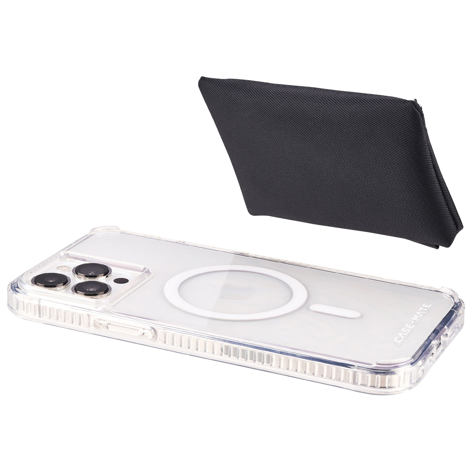 Pochette à fermeture à glissière avec MagSafe de Case-Mate - Noir