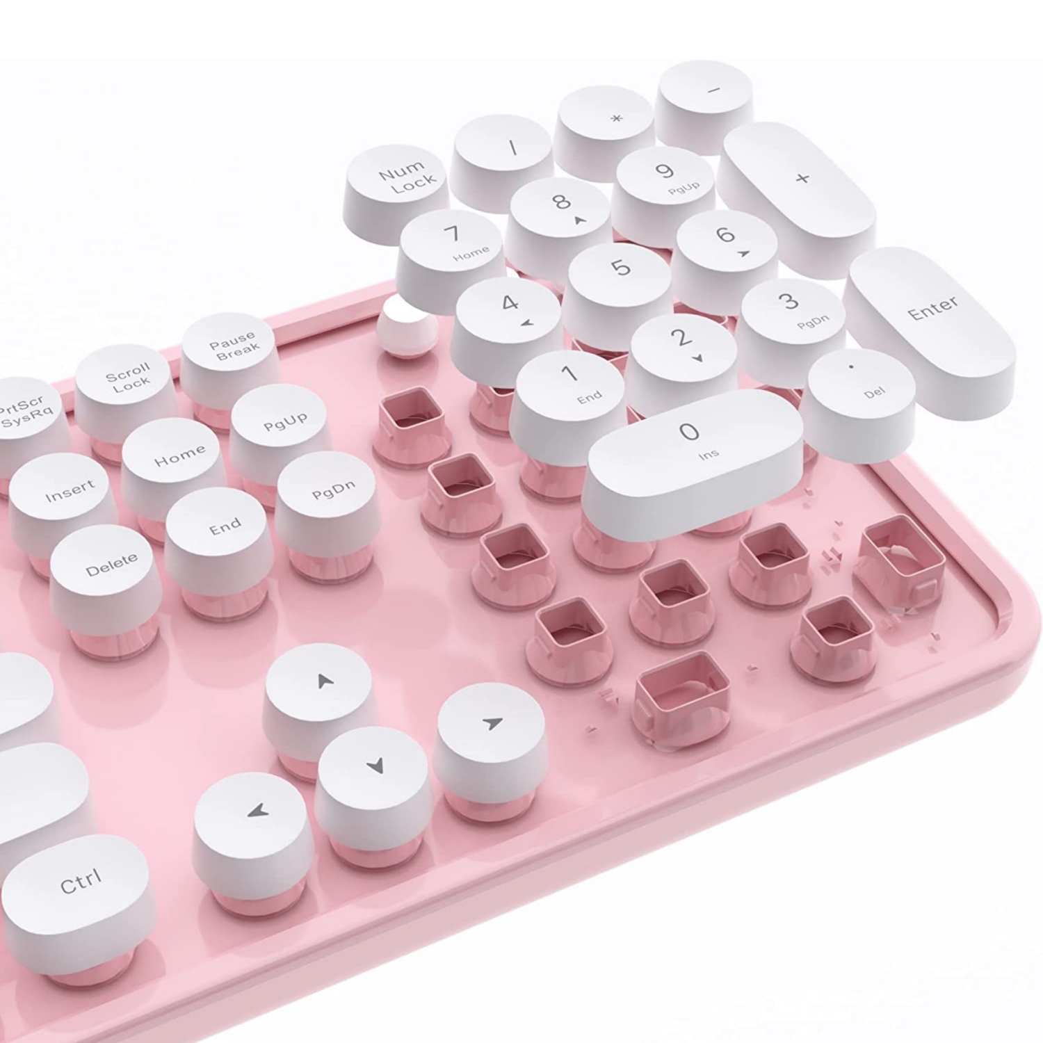 NIERBO 2.4G USB Ergonomic Wireless Keyboard and Mouse Combo for Computer, Laptop, PC Desktops