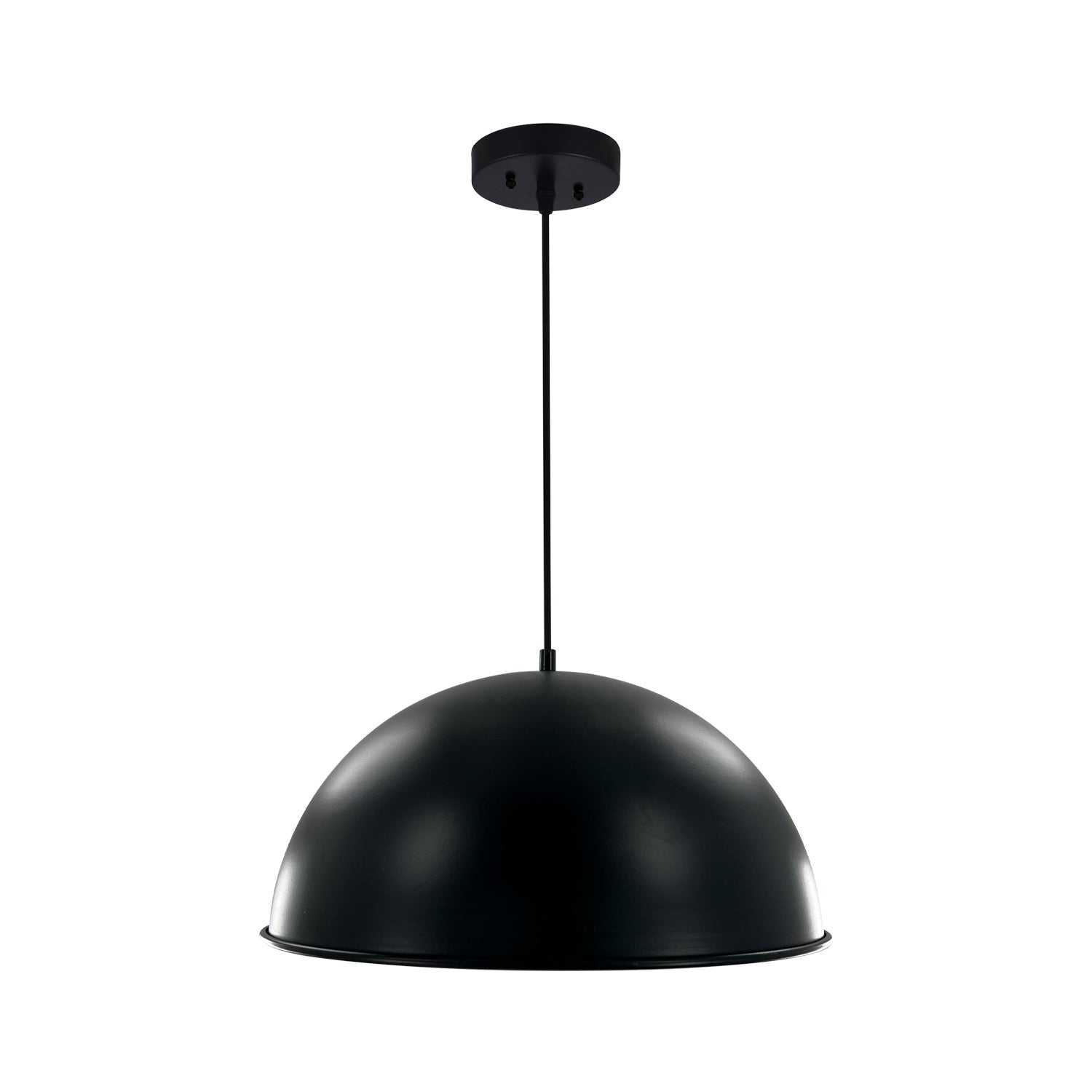 Xtricity - Pendant, 17.91" Width, From the Trebecca Collection, Black
