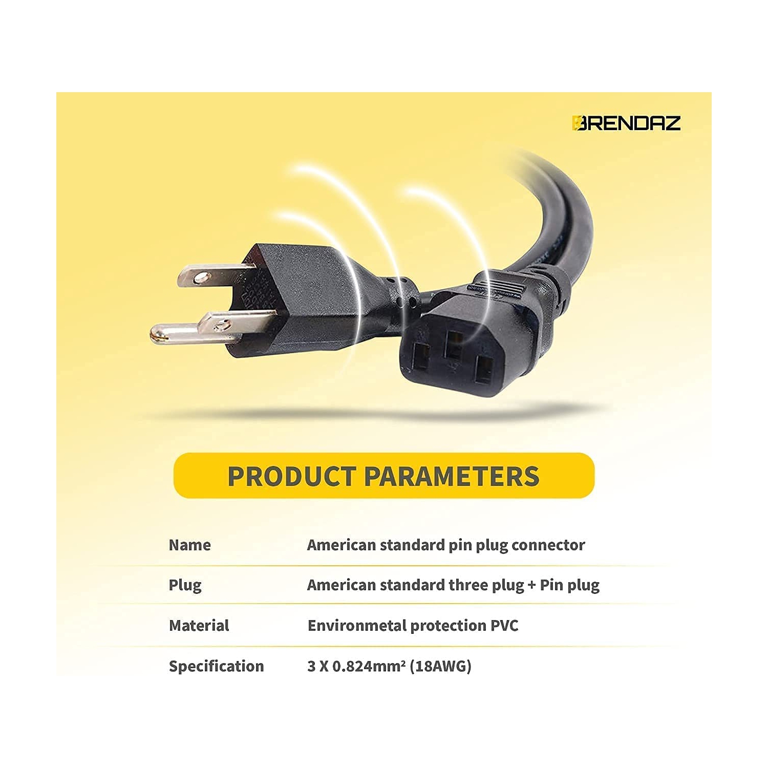 Compatible avec les imprimantes de HP; Cordon d'alimentation pour LaserJet Pro M15w, LaserJet Pro M404n et LaserJet Pro M29w laser
