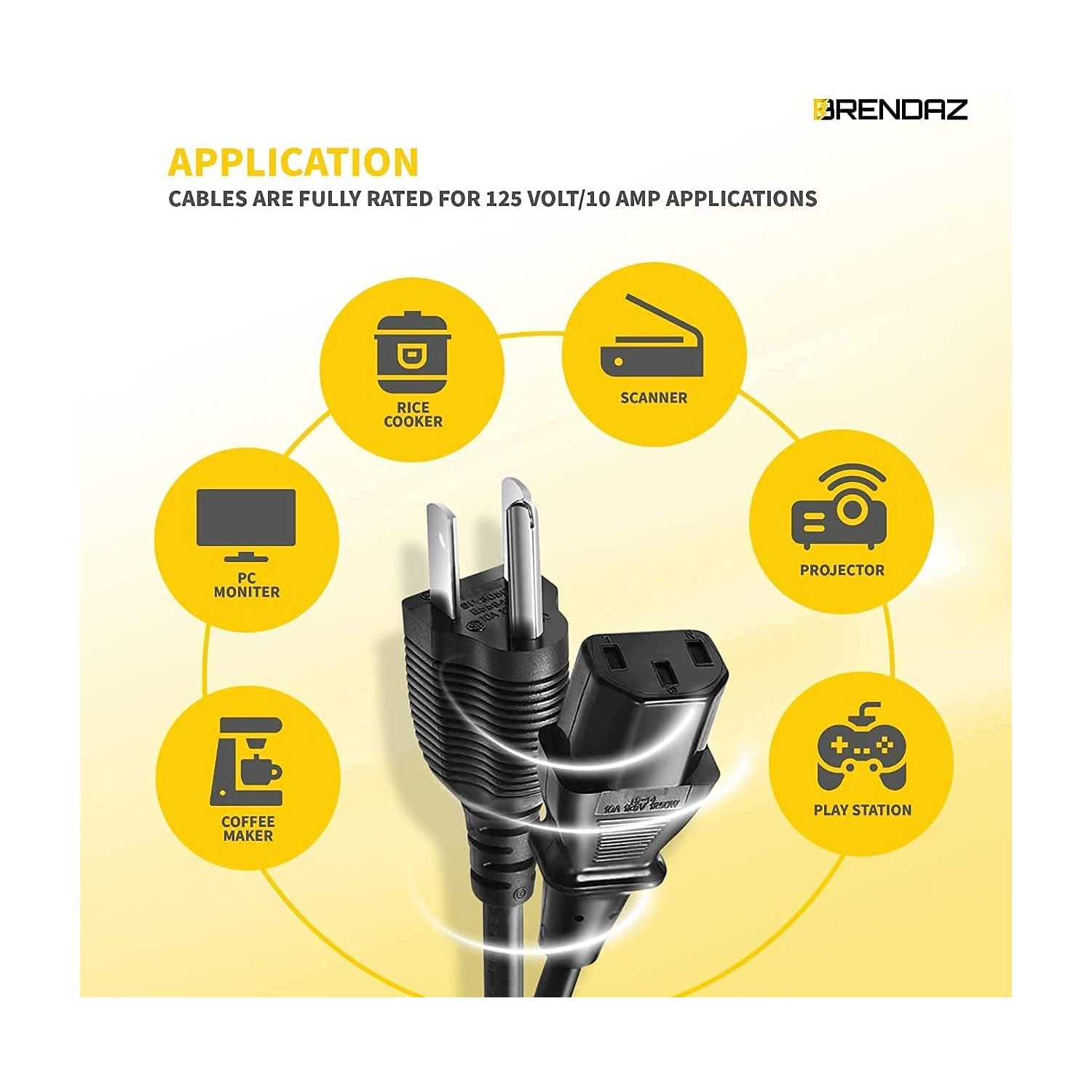 Compatible avec les imprimantes de HP; Cordon d'alimentation pour LaserJet Pro M15w, LaserJet Pro M404n et LaserJet Pro M29w laser