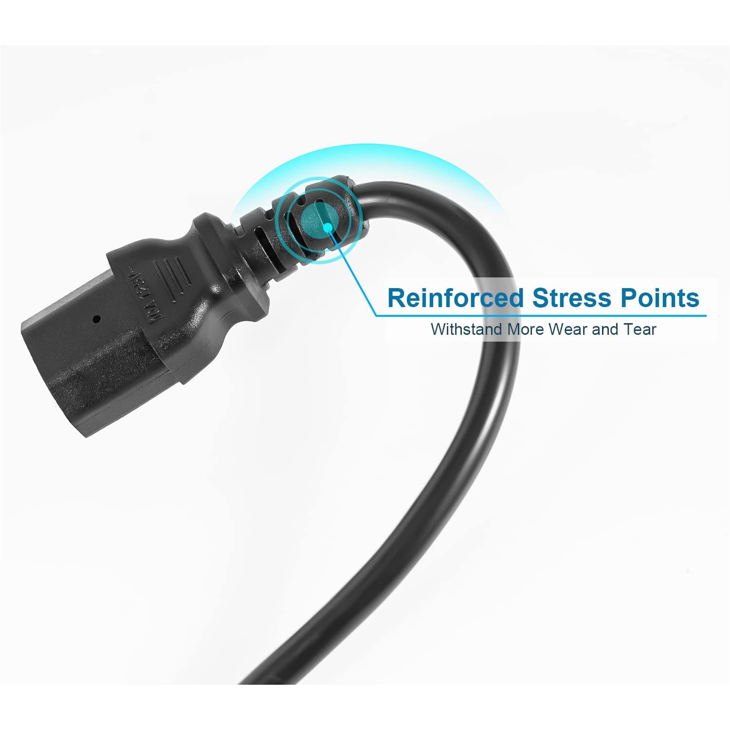 3 Prong Power Cord Replacement for Vizio TV, Vizio VX32L VW32L VX37L VW26L VA6 VMM26 LCD TV Power Cable