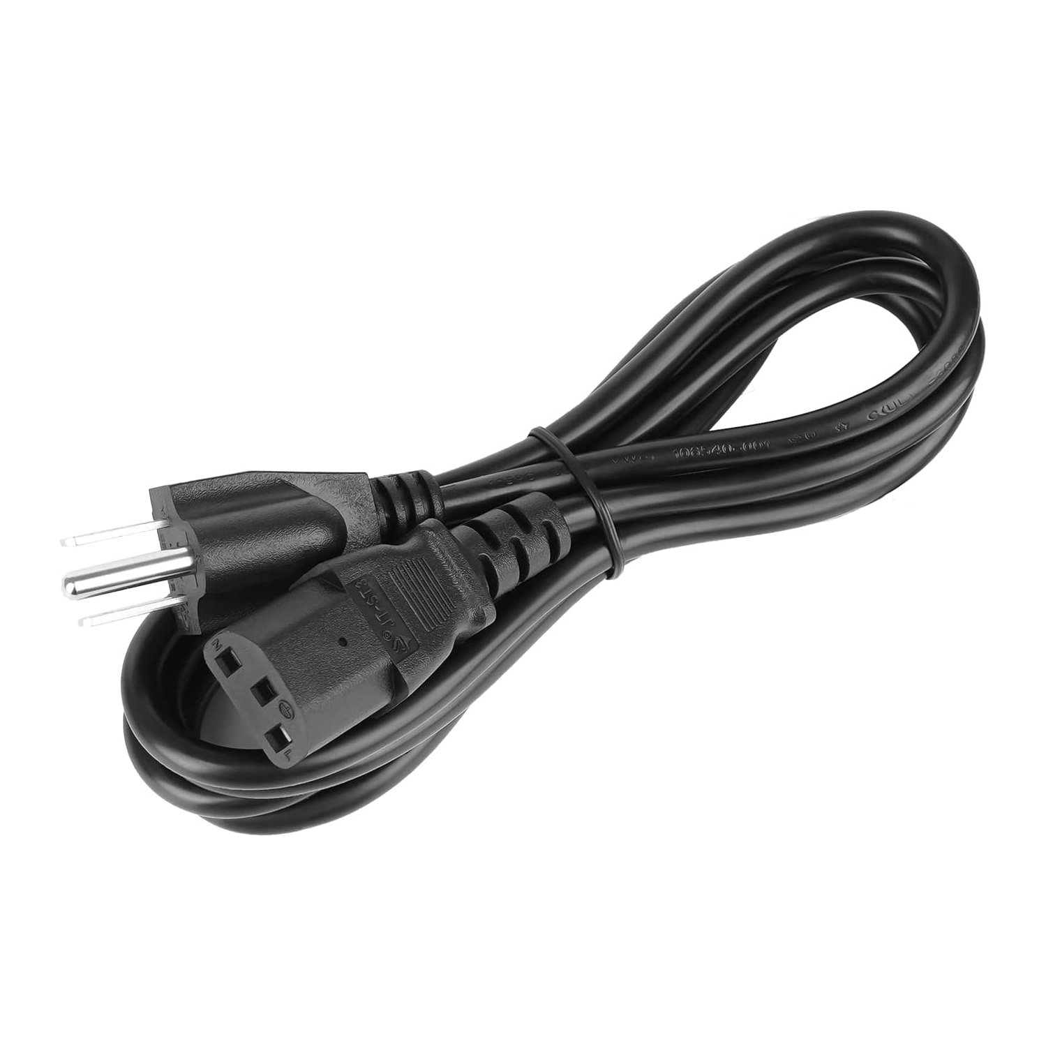 3 Prong Power Cord Replacement for Vizio TV, Vizio VX32L VW32L VX37L VW26L VA6 VMM26 LCD TV Power Cable