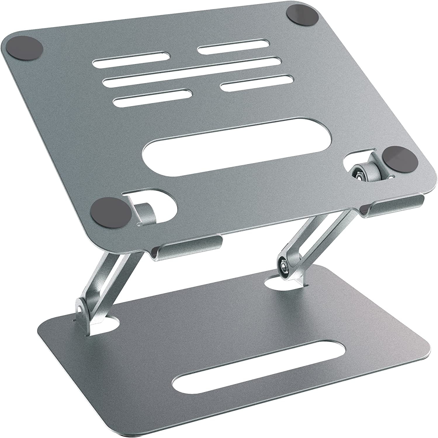 Laptop Stand, Aluminum Computer Laptop Riser for Desk, Ergonomic Adjustable Computer Stand Holder, Notebook Stand