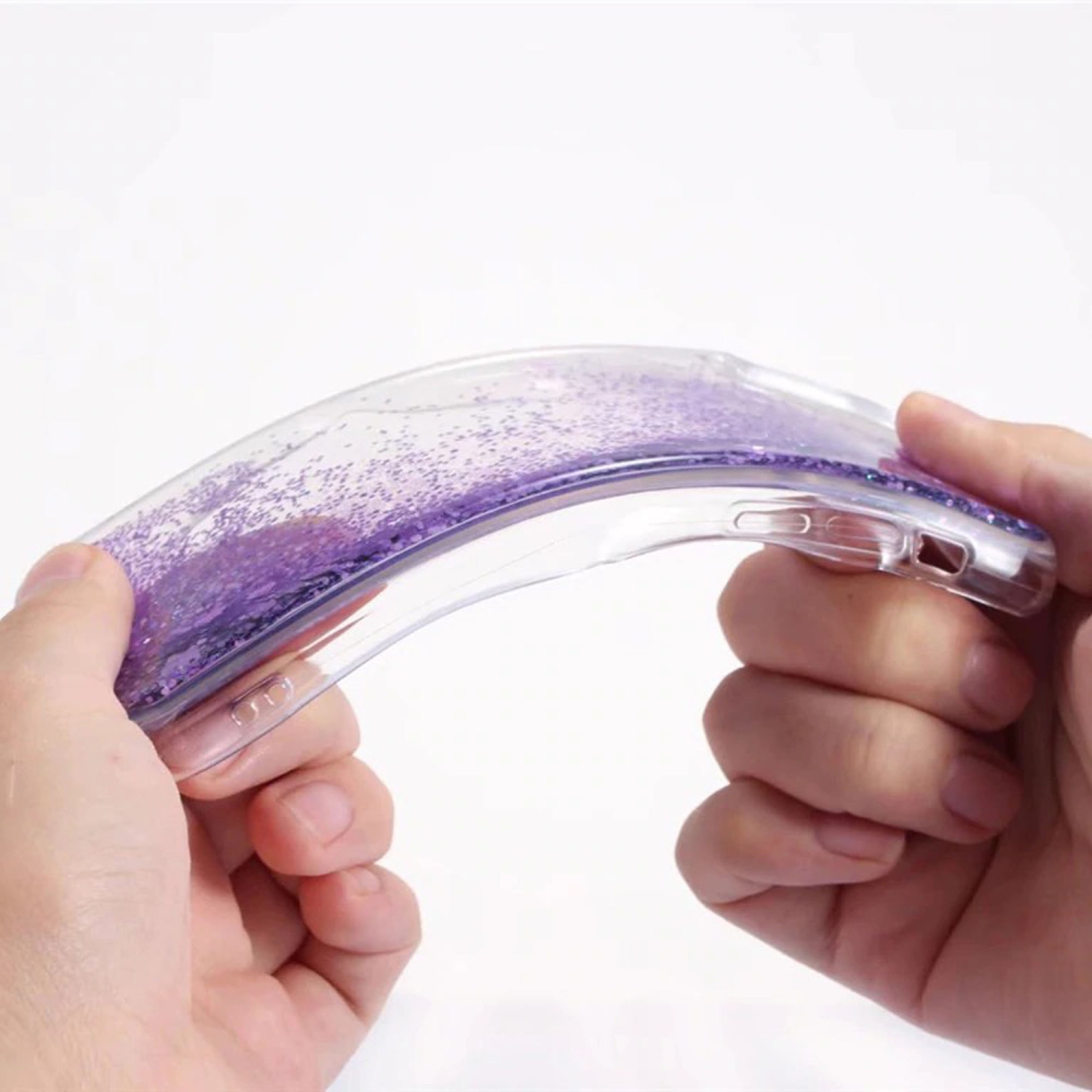 Étui antichoc et souple Flower liquide pour Galaxy A50 de Samsung