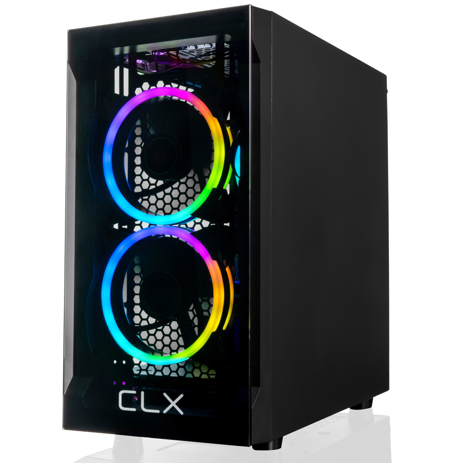 CLX SET Gaming Desktop - AMD Ryzen 7 5700X 3.4GHz 8-Core Processor 