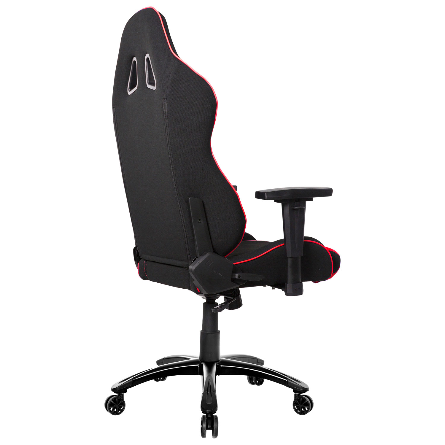 Fauteuil de jeu ergonomique en tissu Core EX-Wide d'AKRacing - Noir/Rouge