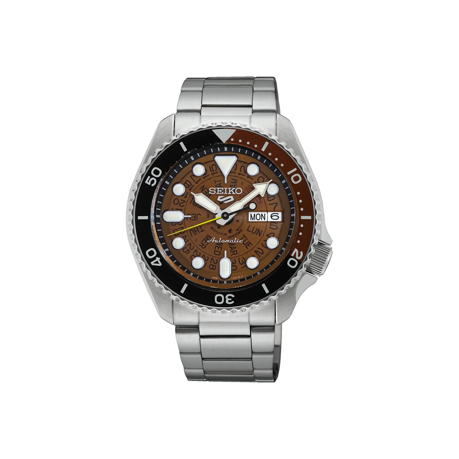 Seiko 5 Sports SKX Skeleton Style Automatic Men's Watch SRPJ47K1