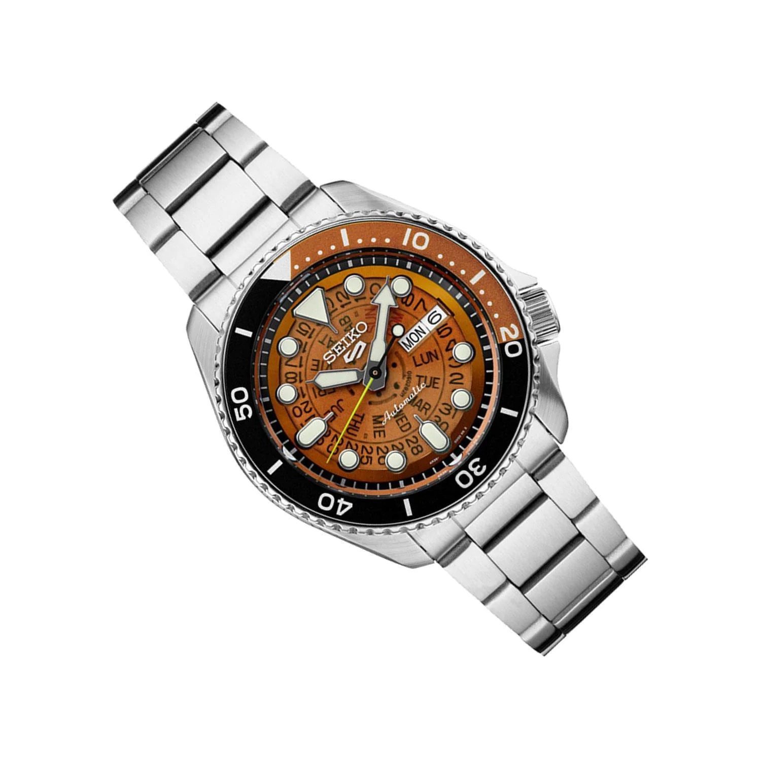 Seiko 5 Sports SKX Skeleton Style Automatic Men's Watch SRPJ47K1