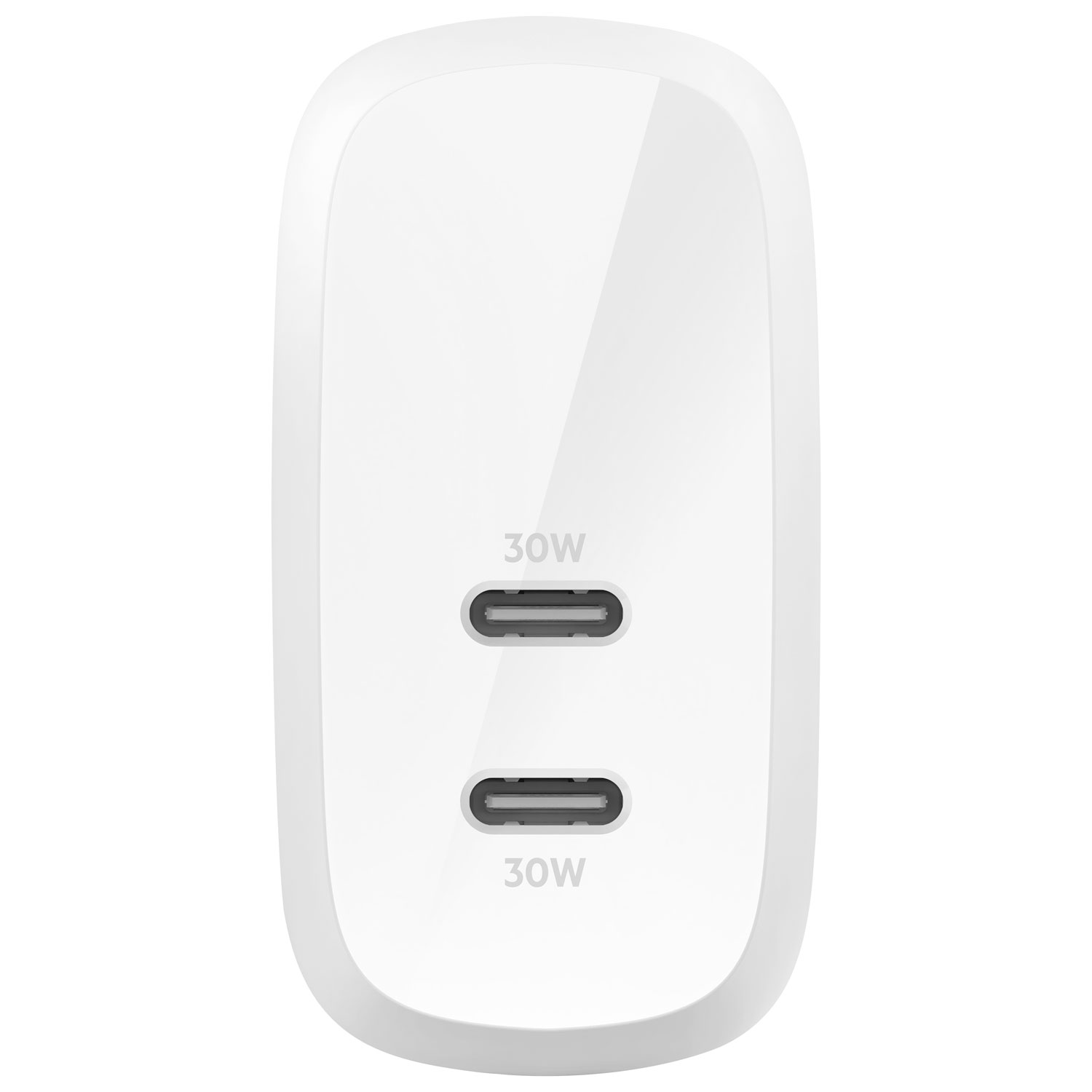 Chargeur mural à 2 ports USB-C PD de 60 W de Belkin