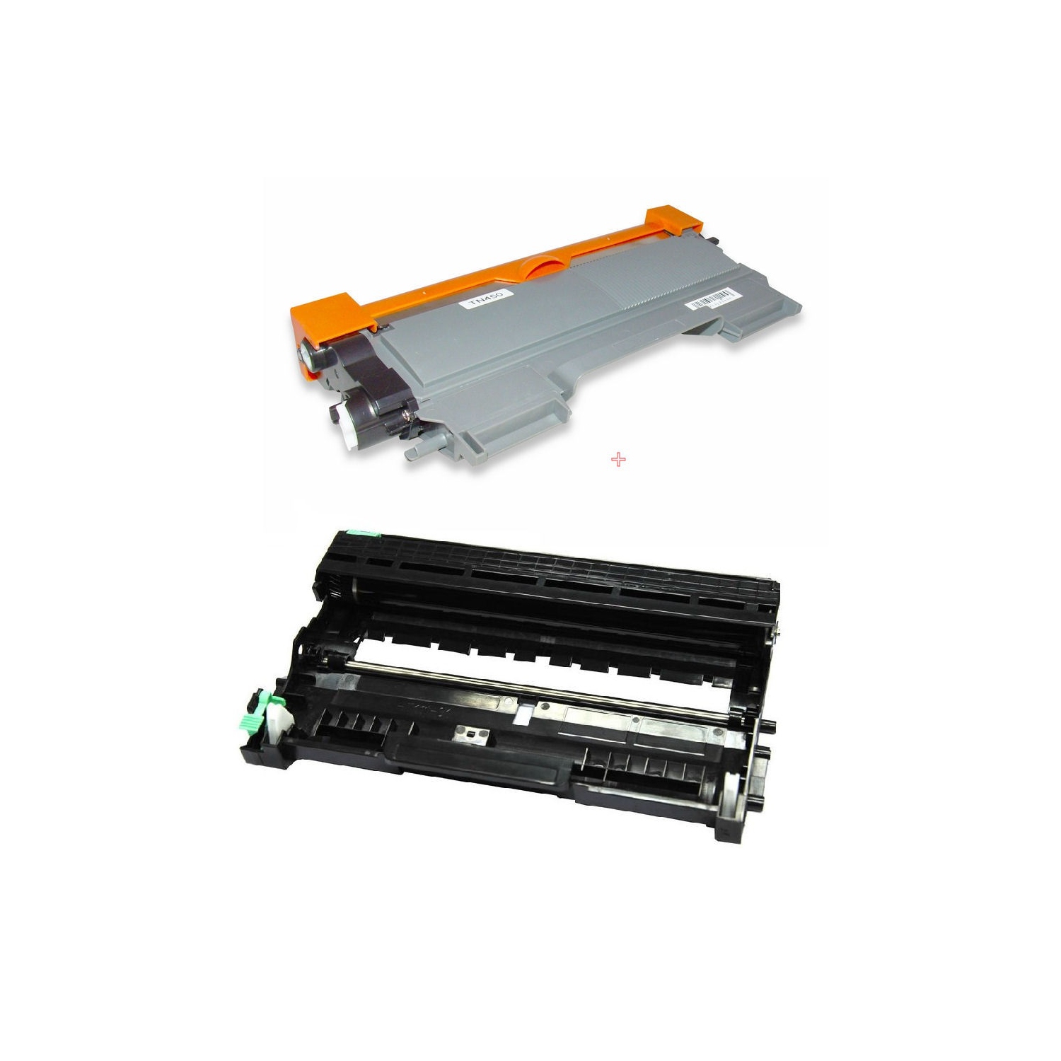 Max Saving - 2PK Compatible Toner & Drum for Brother (TN450+DR420) TN450, DR420 DCP-7060D DCP-7065DN MFC-7365