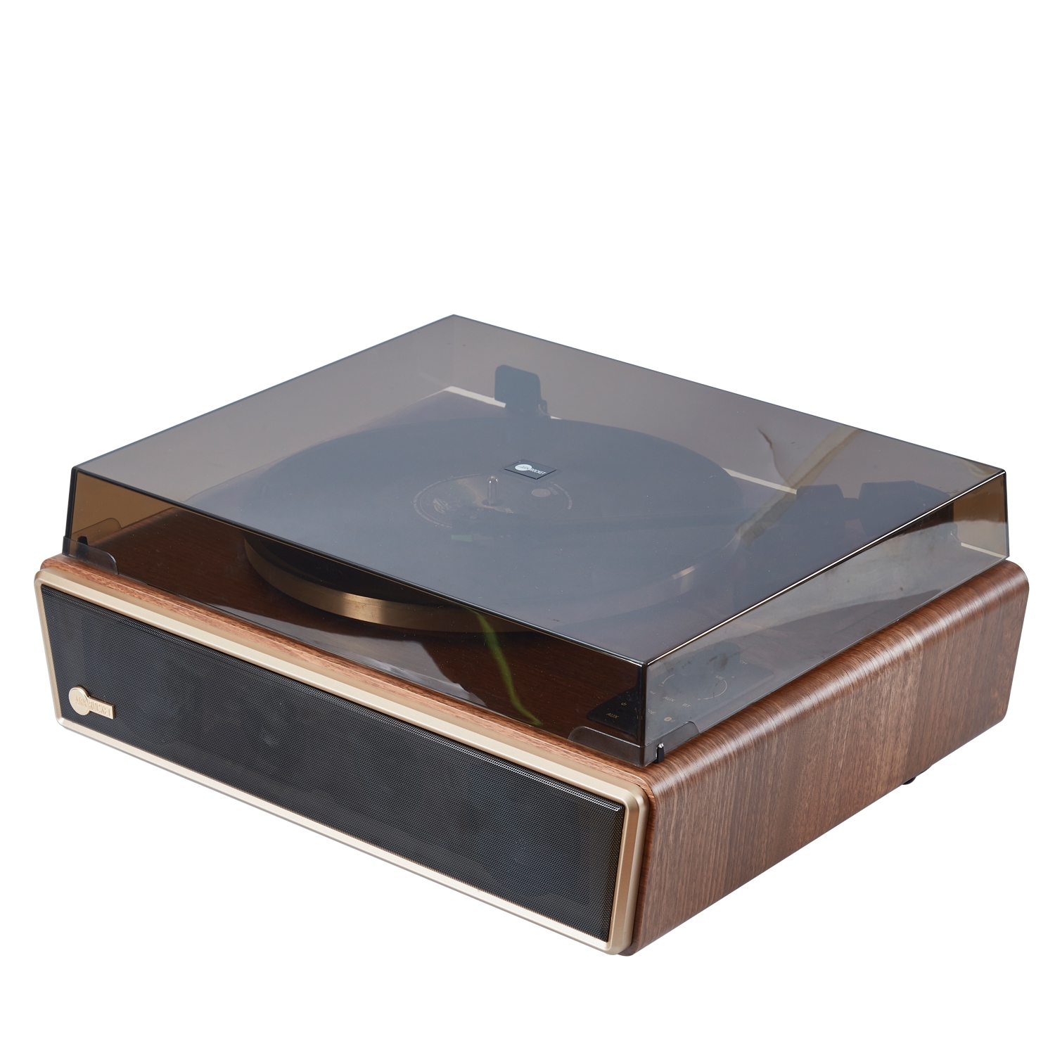 Arkrocket Huygens Bluetooth Turntable With Built-In Speakers