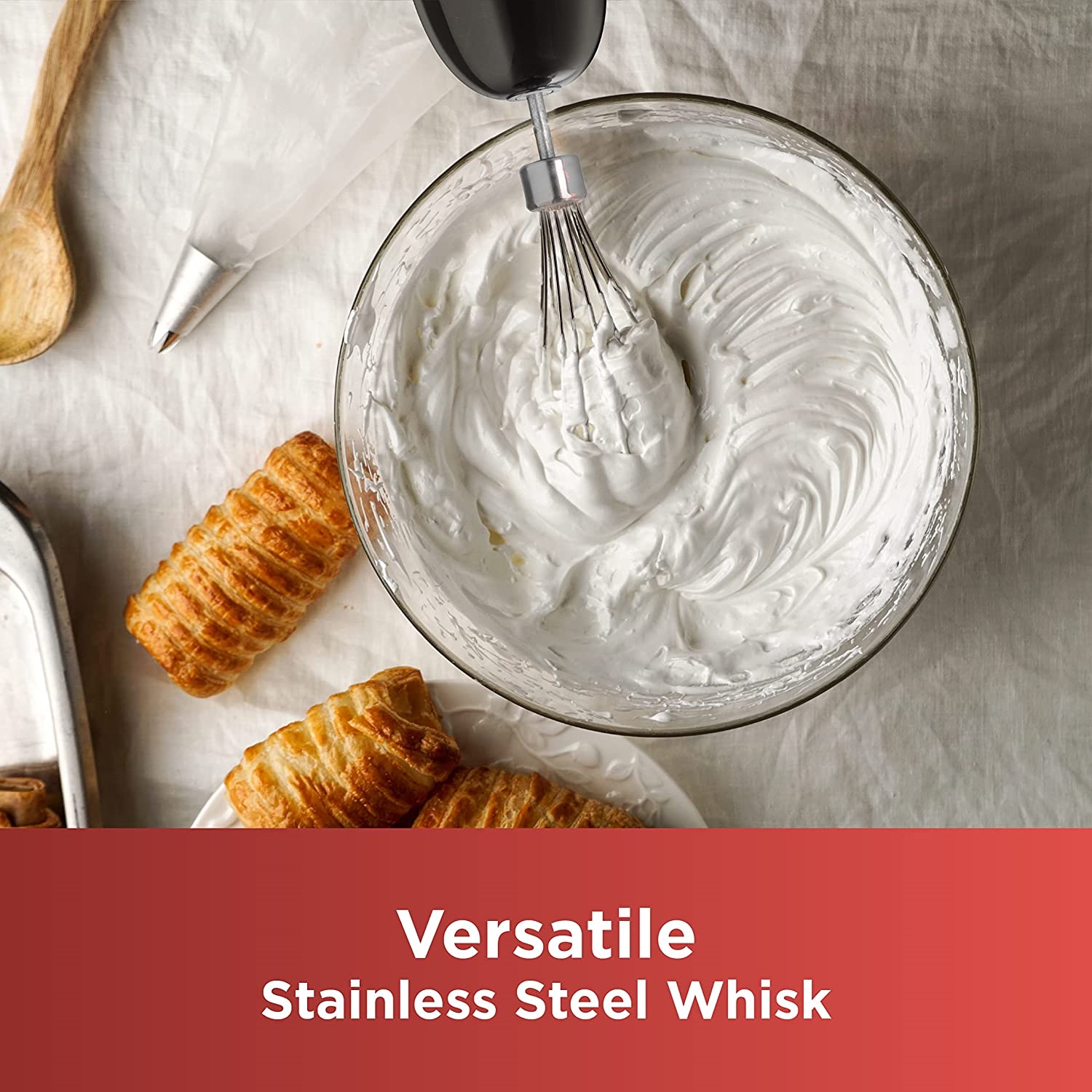 Black + Decker – mélangeur à immersion à 2 vitesses, lame en acier inoxydable, 200 watts, noir