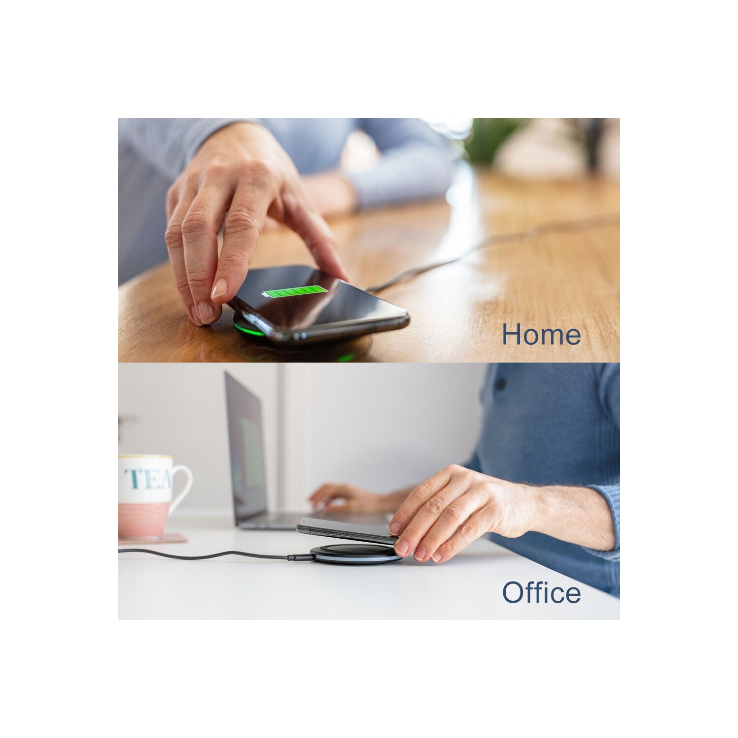 Récepteur de chargement sans fil Qi USB-C de type C pour téléphone Android USB 3,1